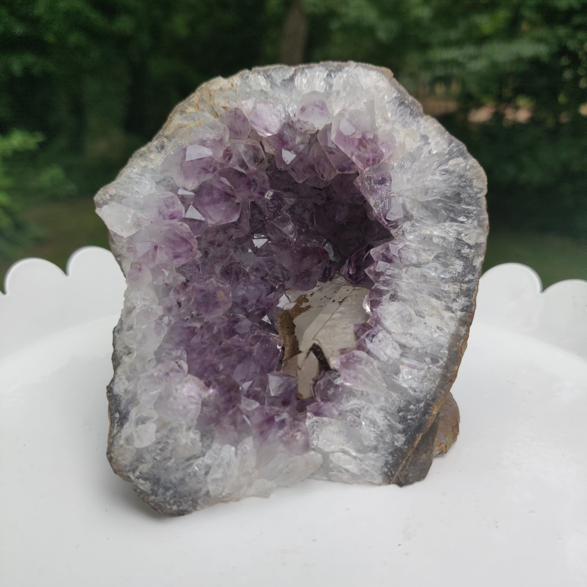 Amethyst Geode Free Form, Cut Base (#25) - Simply Affinity
