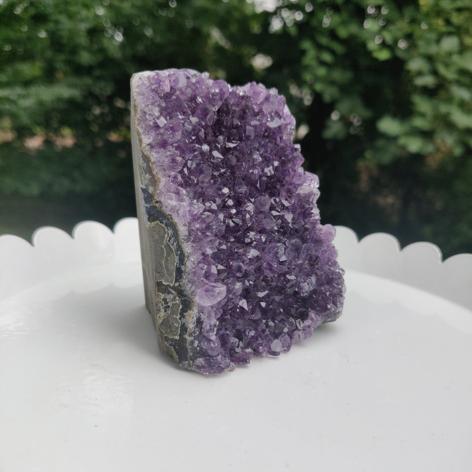 Amethyst Geode Free Form, Cut Base (#23) - Simply Affinity
