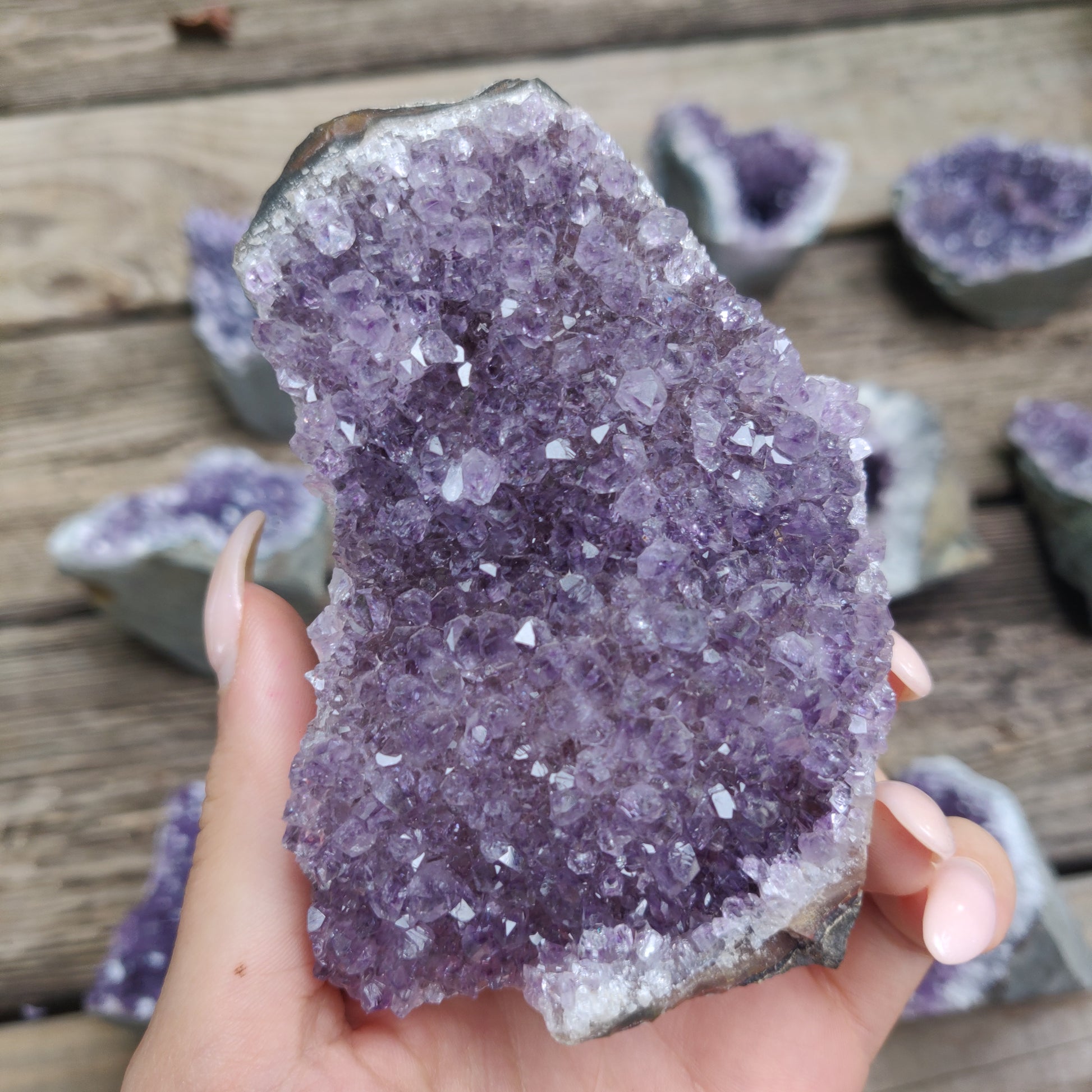 Amethyst Geode Free Form, Cut Base (#22) - Simply Affinity