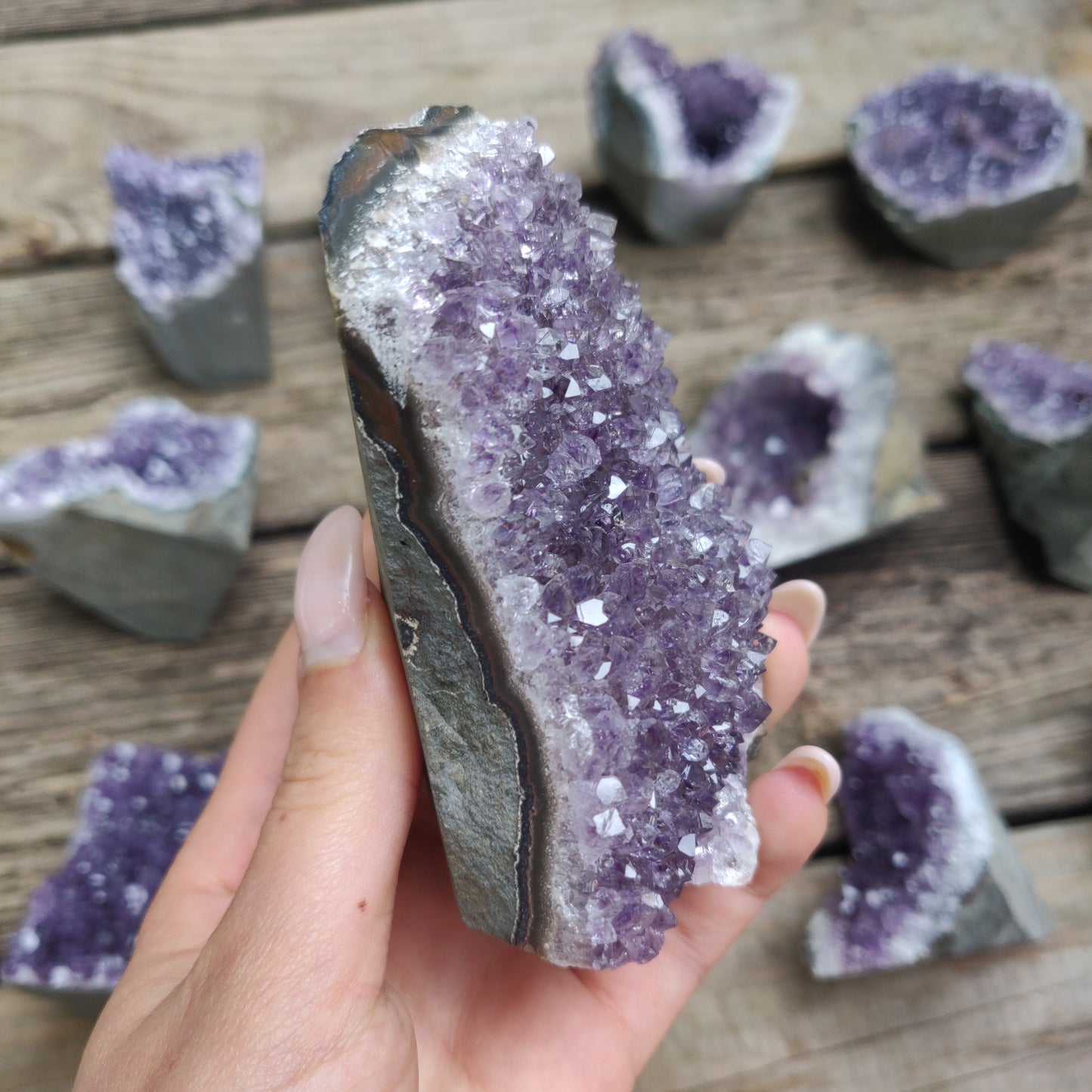 Amethyst Geode Free Form, Cut Base (#22) - Simply Affinity