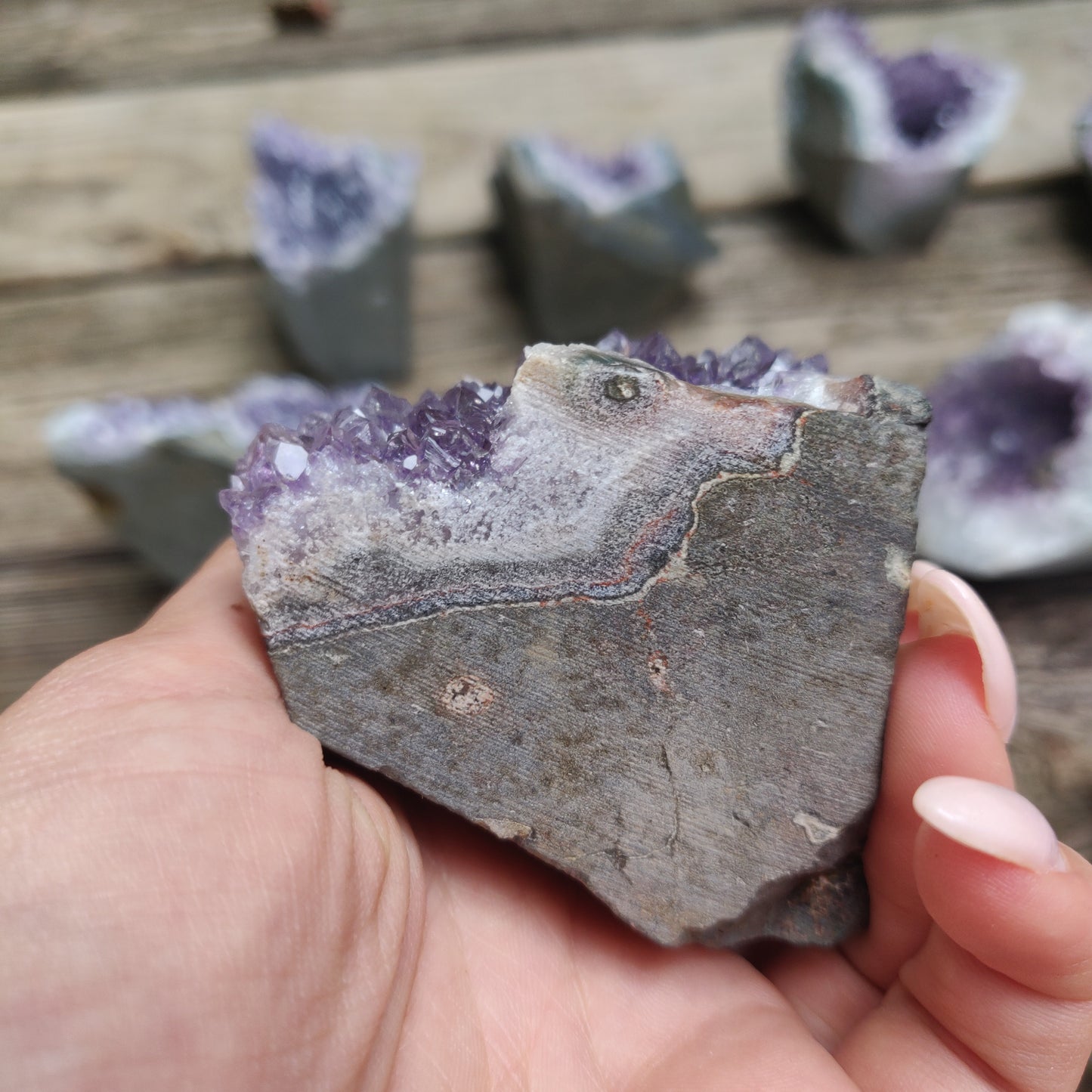 Amethyst Geode Free Form, Cut Base (#22) - Simply Affinity