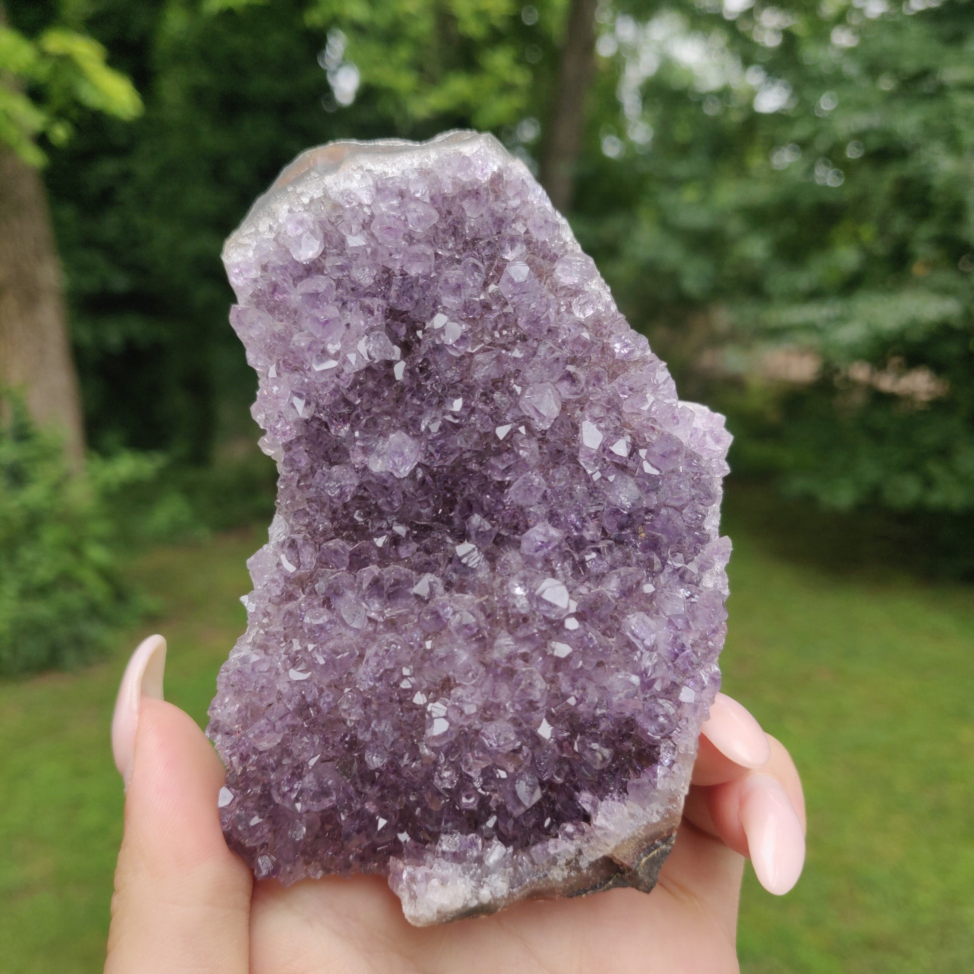 Amethyst Geode Free Form, Cut Base (#22) - Simply Affinity