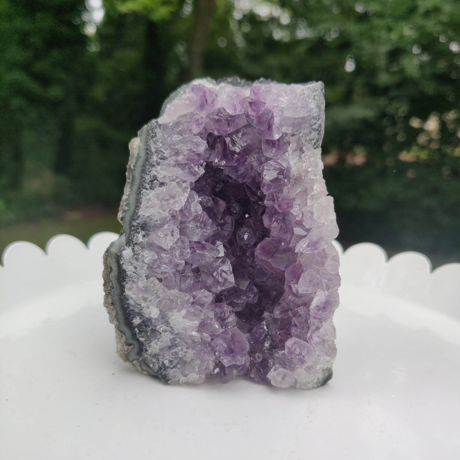 Amethyst Geode Free Form, Cut Base (#20) - Simply Affinity