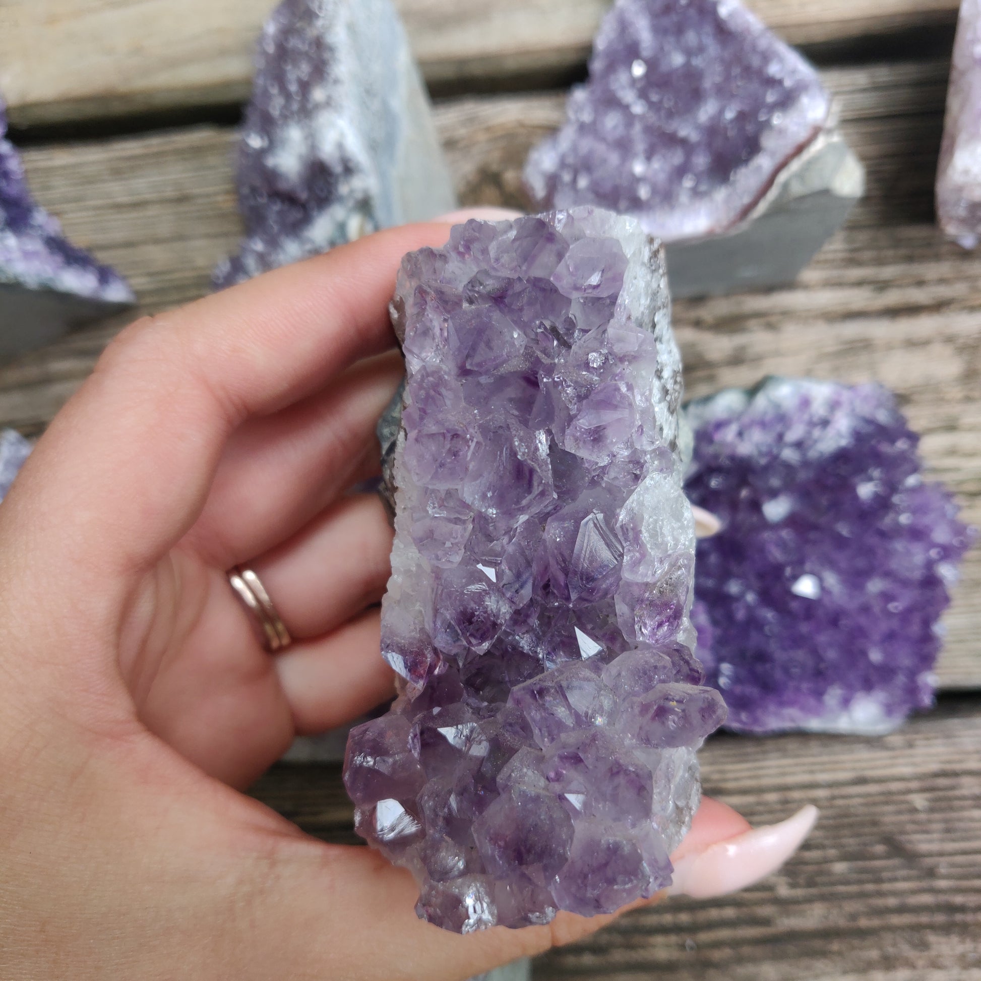 Amethyst Geode Free Form, Cut Base (#17) - Simply Affinity