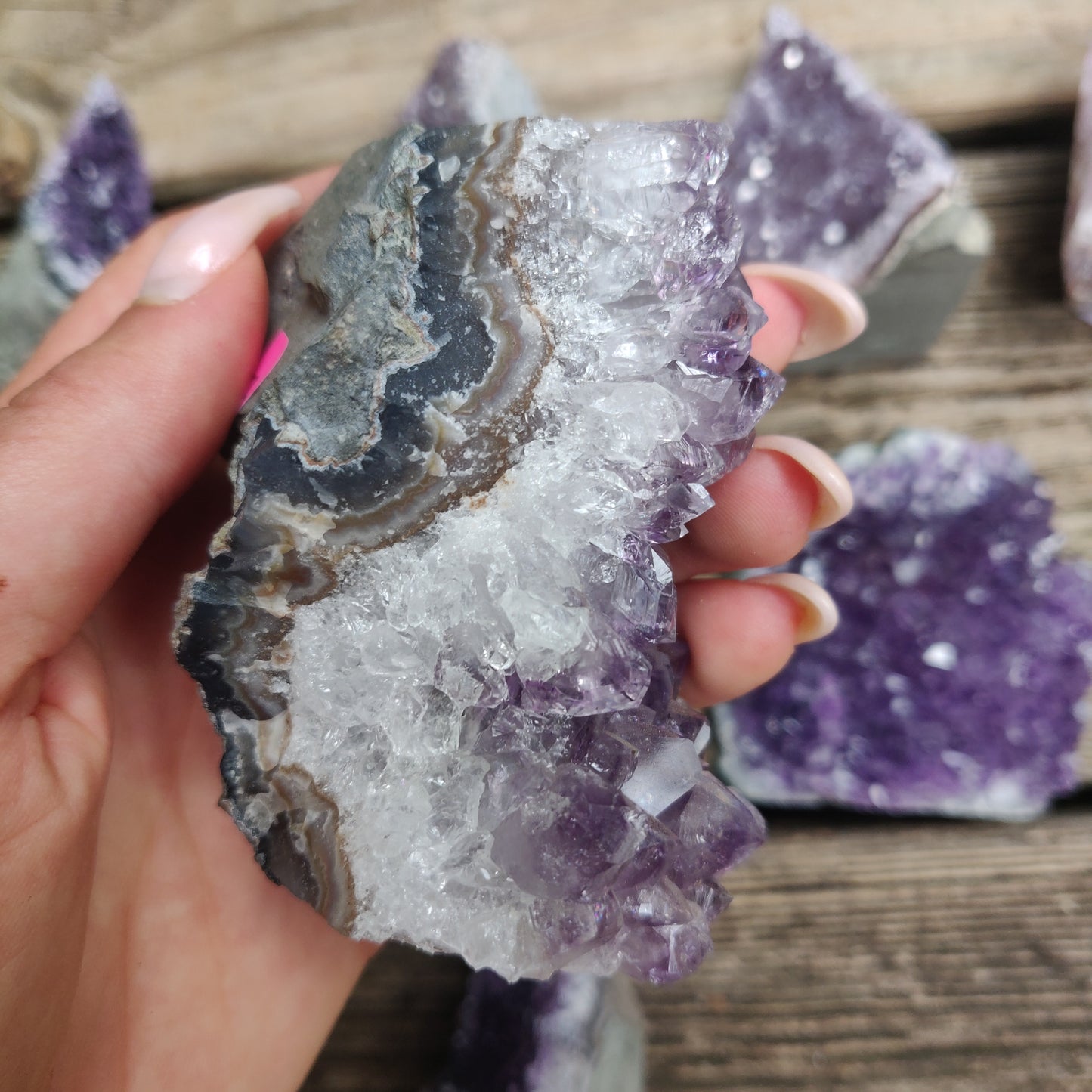 Amethyst Geode Free Form, Cut Base (#17) - Simply Affinity