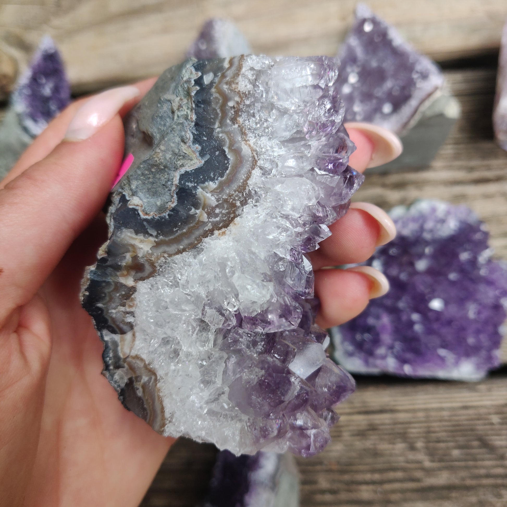 Amethyst Geode Free Form, Cut Base (#17) - Simply Affinity