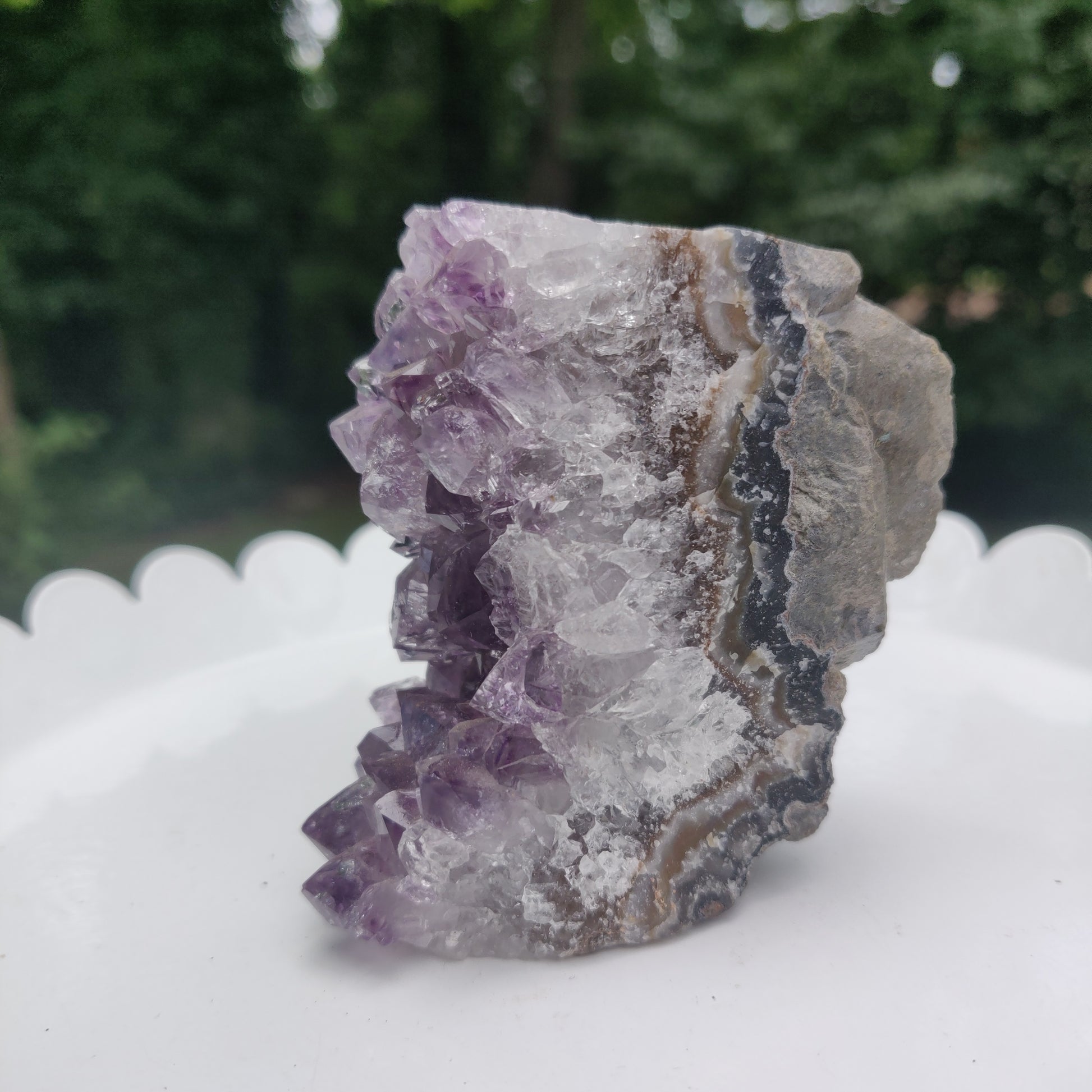 Amethyst Geode Free Form, Cut Base (#17) - Simply Affinity