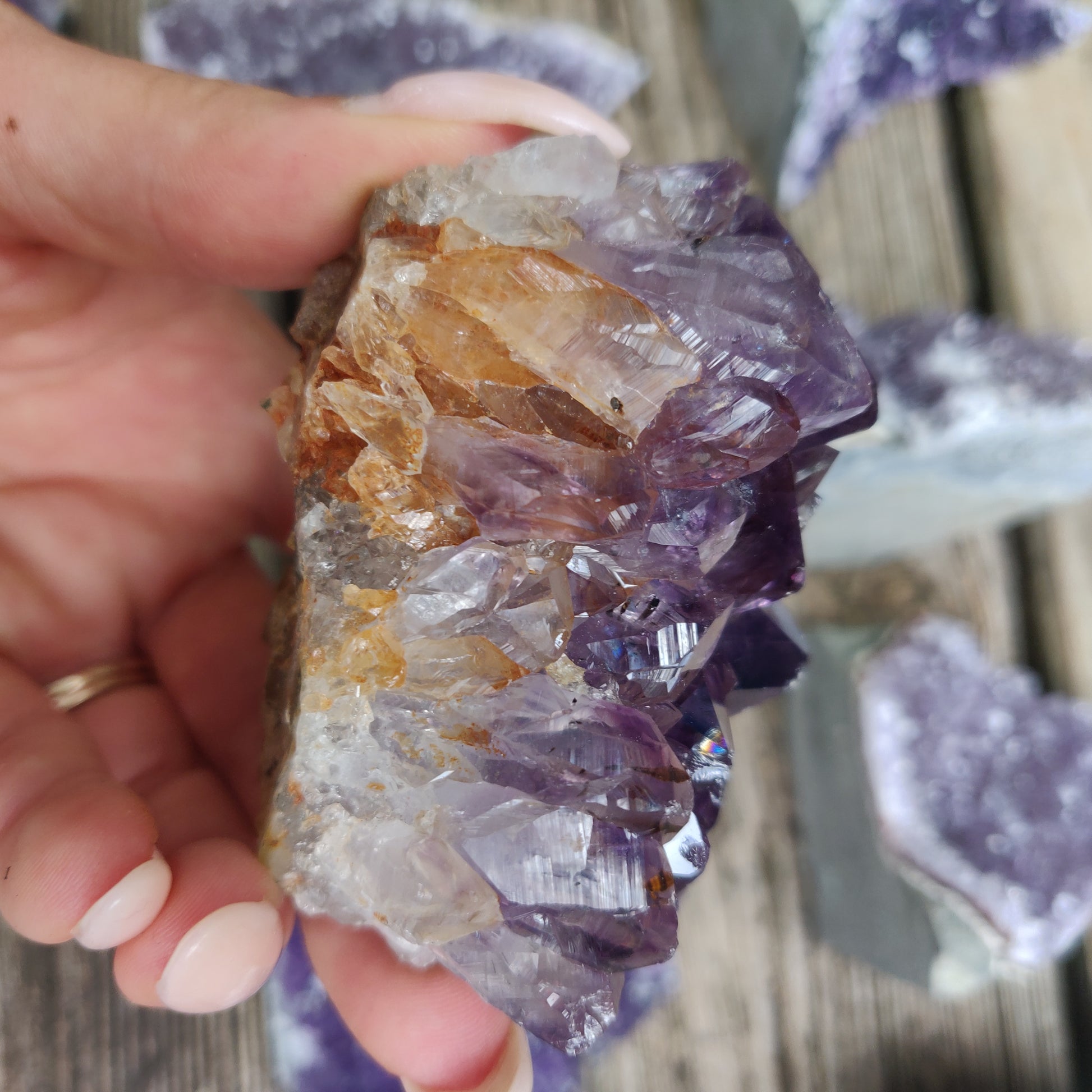 Amethyst Geode Free Form, Cut Base (#15) - Simply Affinity