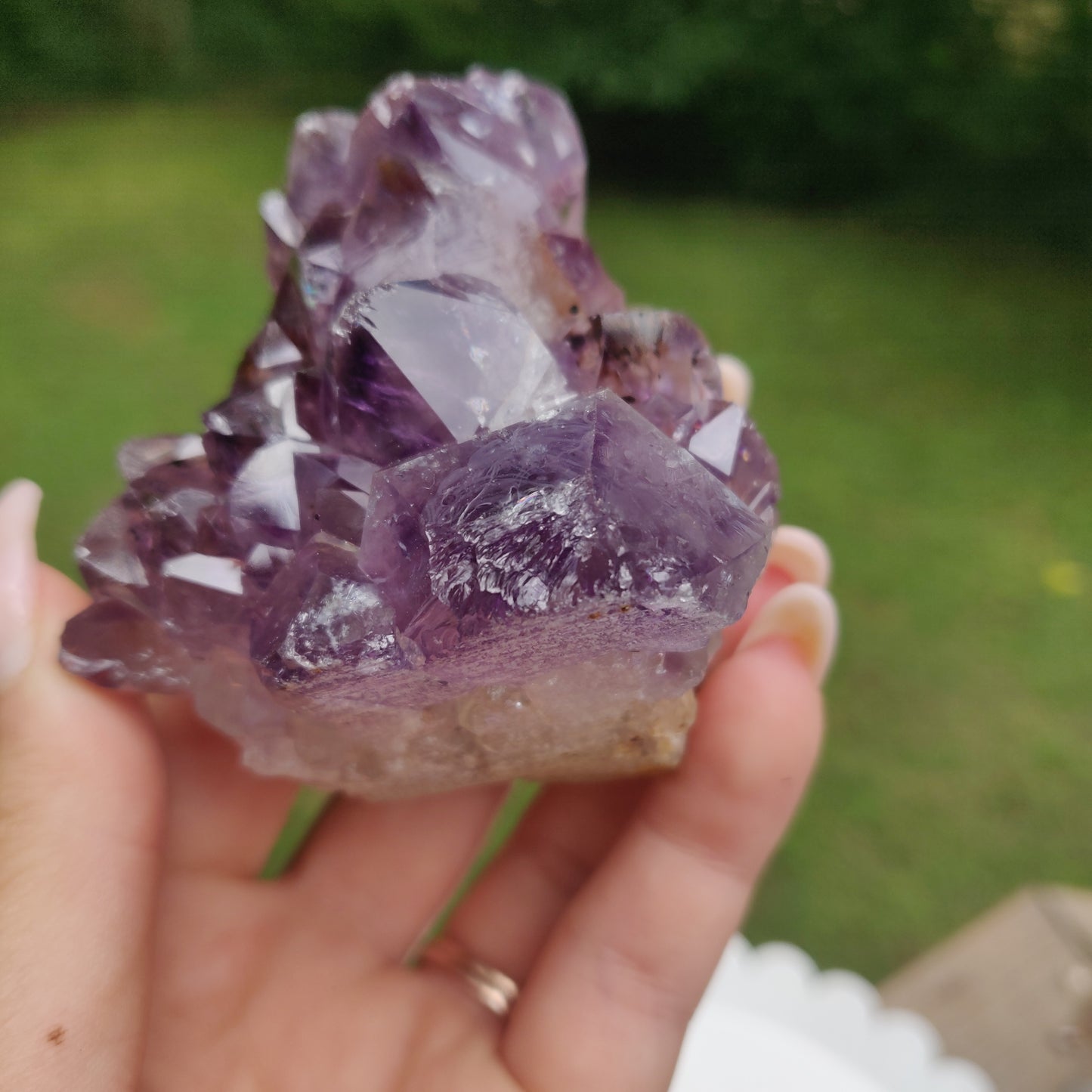 Amethyst Geode Free Form, Cut Base (#15) - Simply Affinity