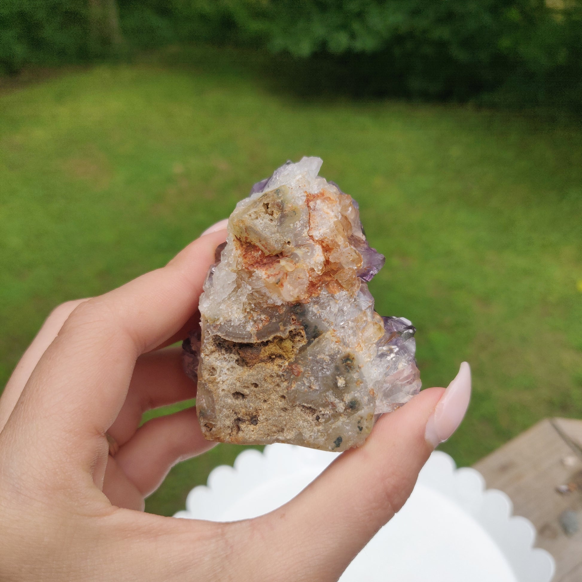 Amethyst Geode Free Form, Cut Base (#15) - Simply Affinity