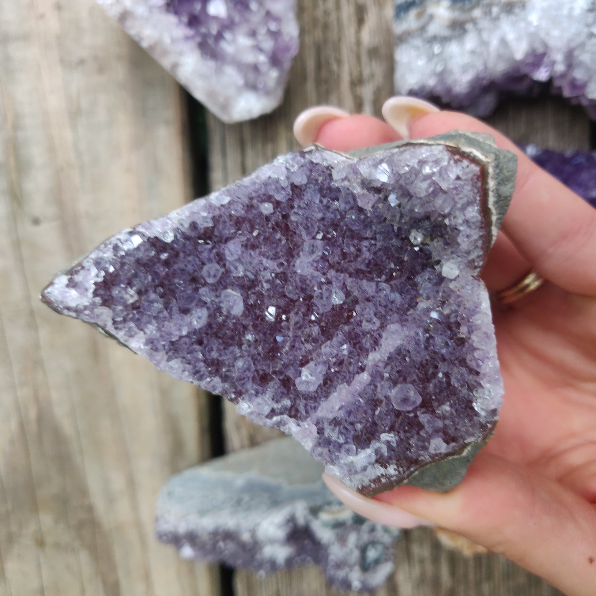 Amethyst Geode Free Form, Cut Base (#12) - Simply Affinity
