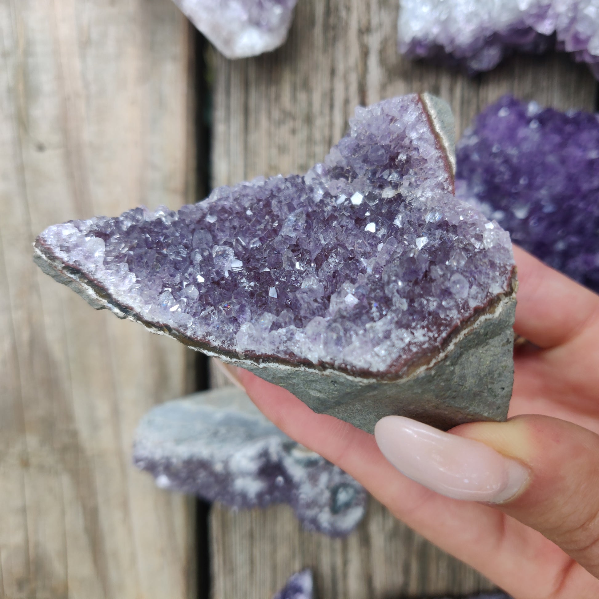 Amethyst Geode Free Form, Cut Base (#12) - Simply Affinity