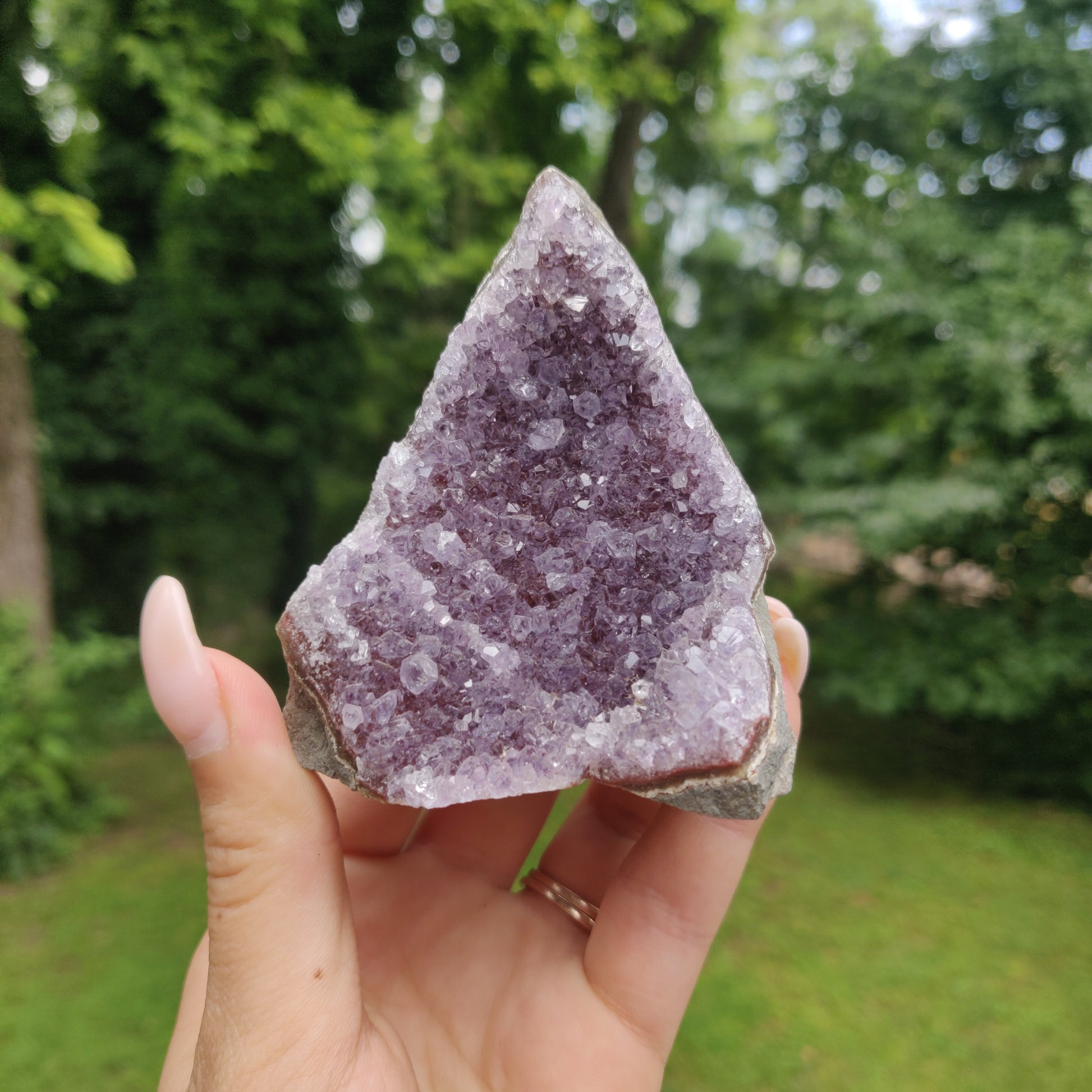 Amethyst Geode Free Form, Cut Base (#12) - Simply Affinity