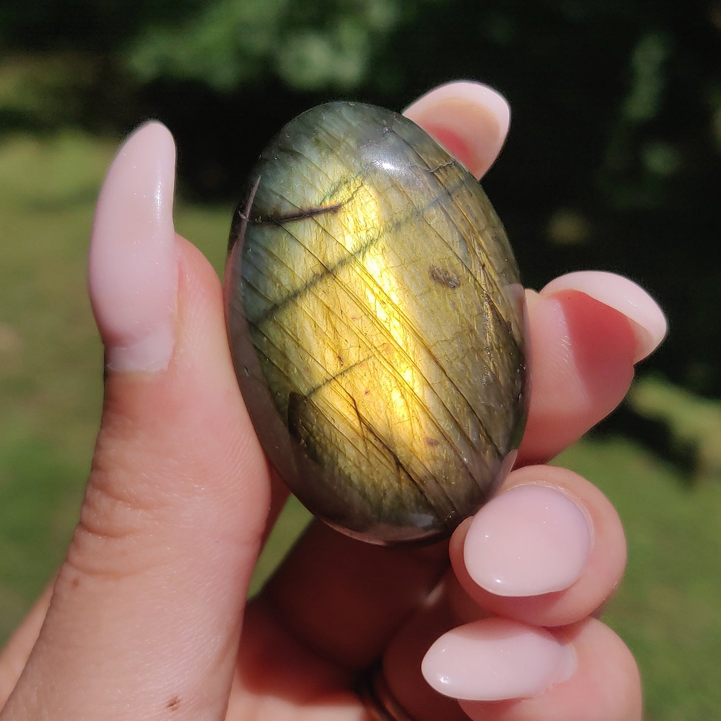 Labradorite Pocket Stone (#138)