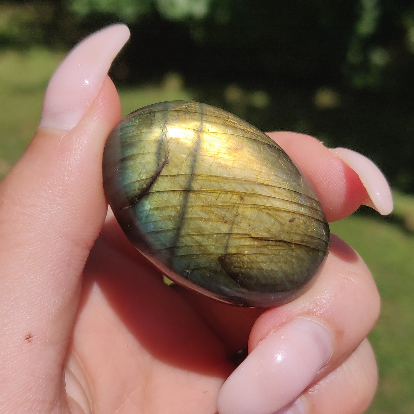 Labradorite Pocket Stone (#138)