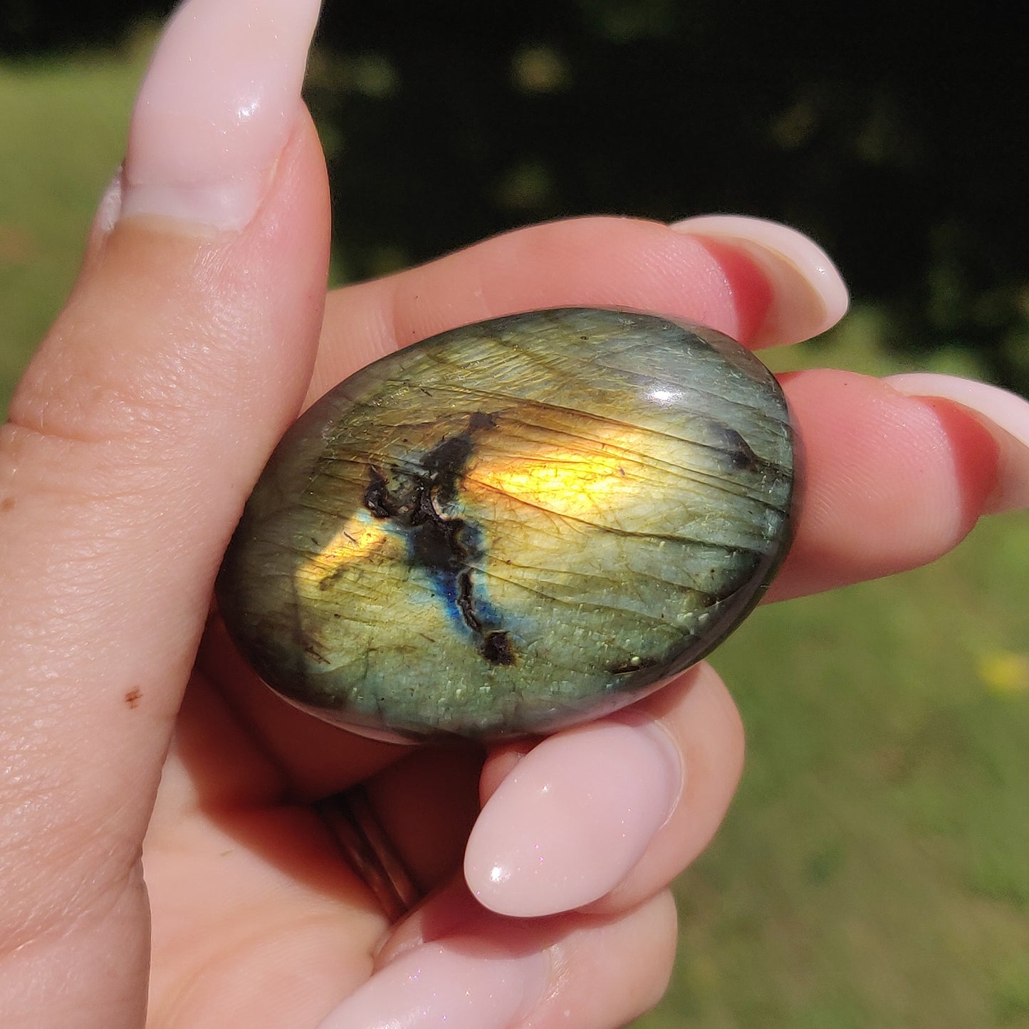 Labradorite Pocket Stone (#138)