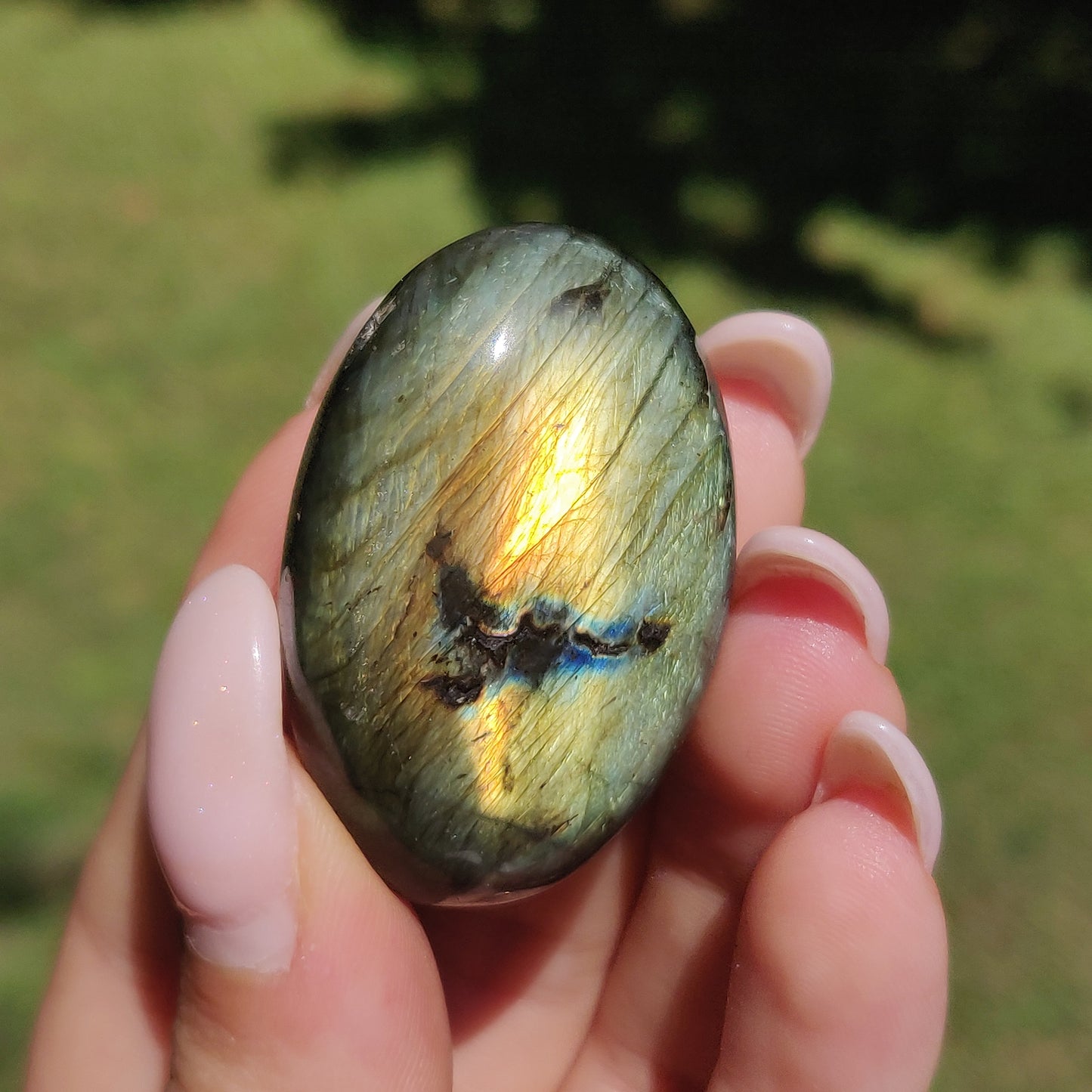 Labradorite Pocket Stone (#138)