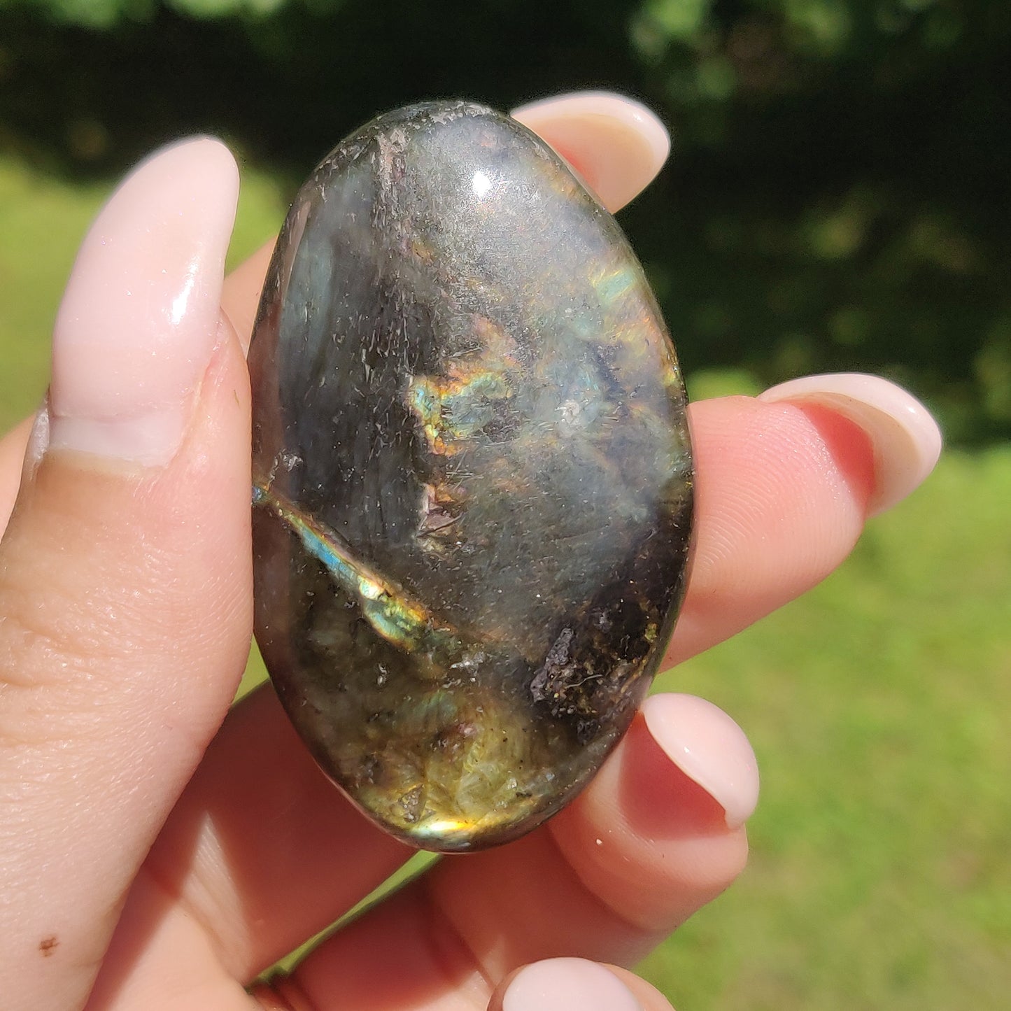 Labradorite Pocket Stone (#203)