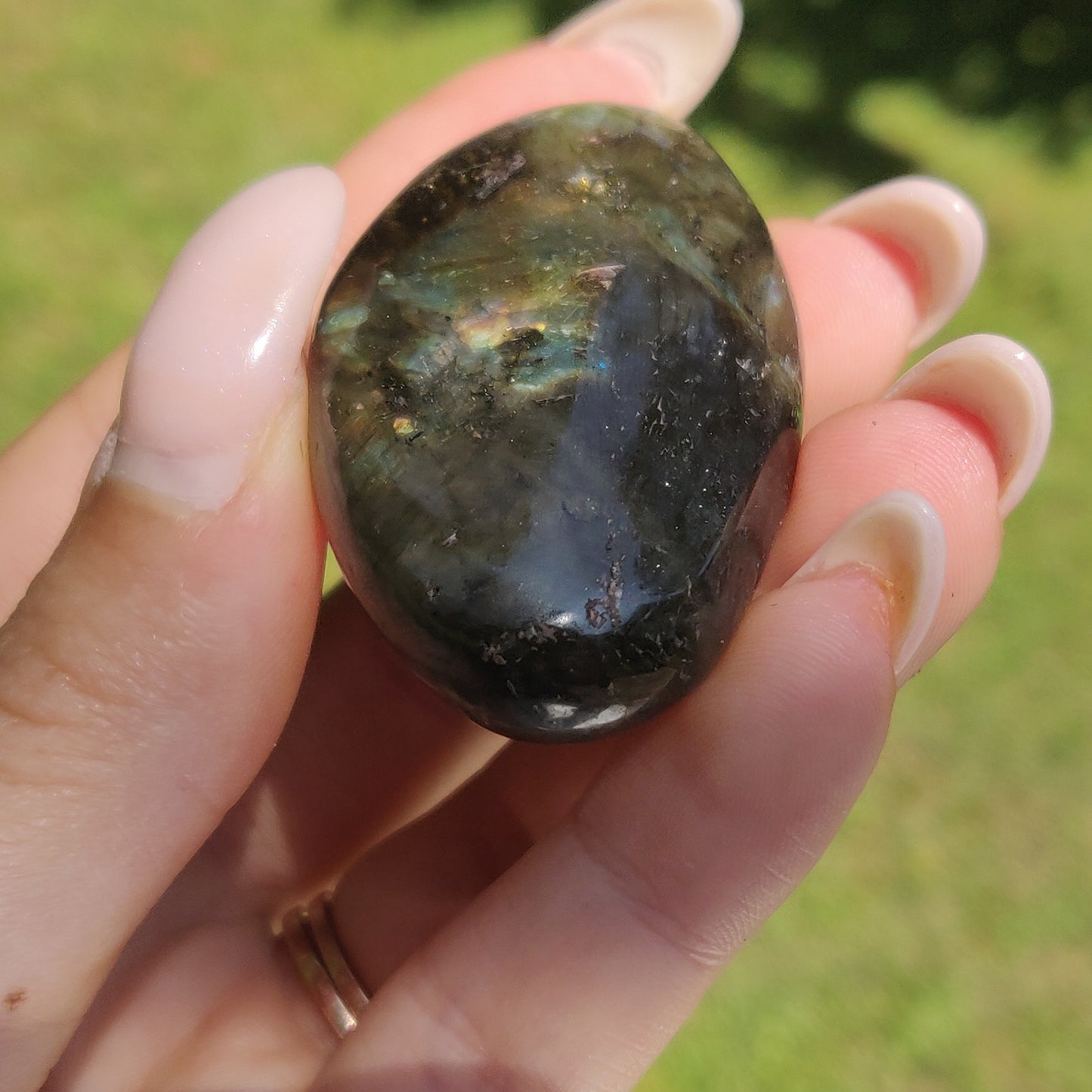 Labradorite Pocket Stone (#203)