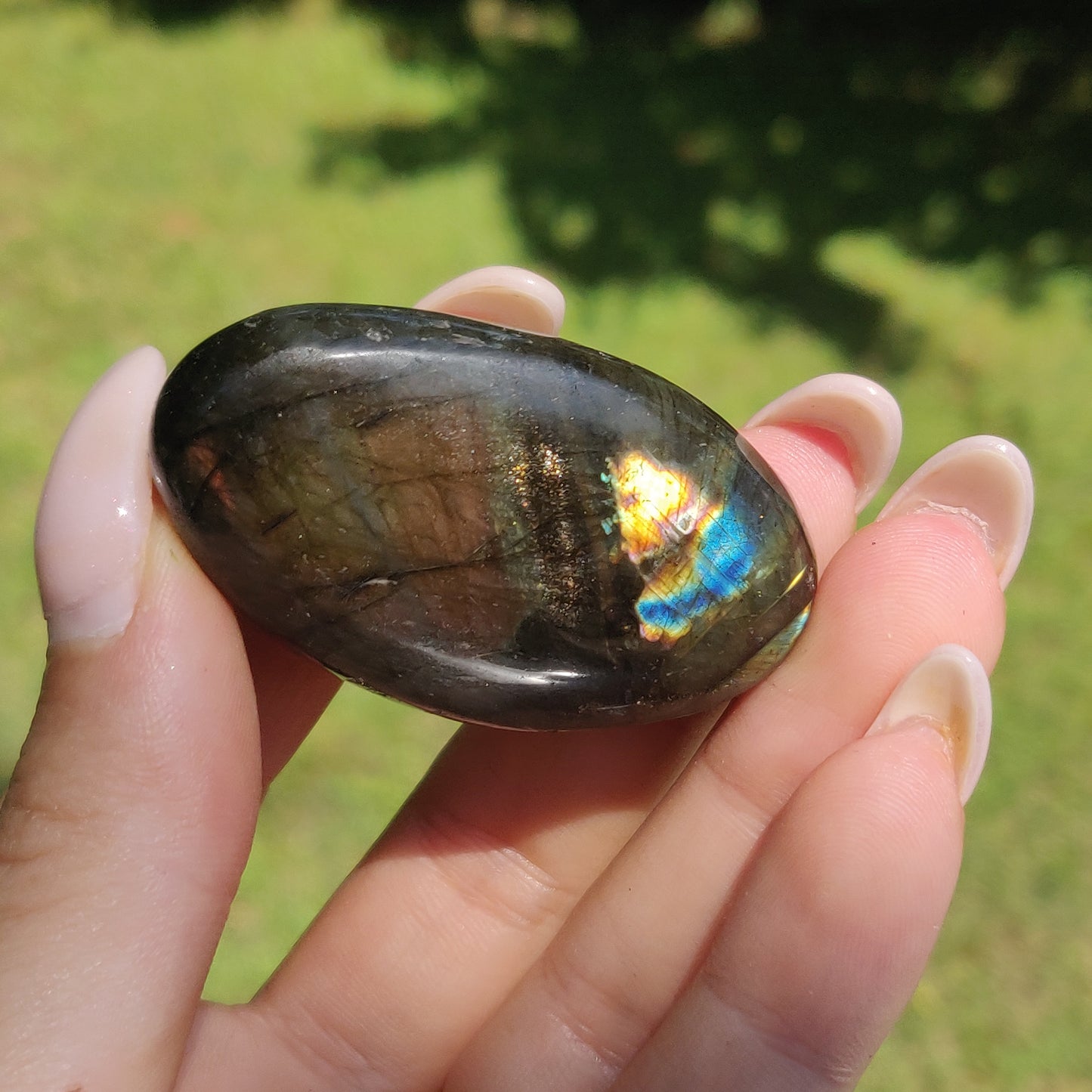 Labradorite Pocket Stone (#203)