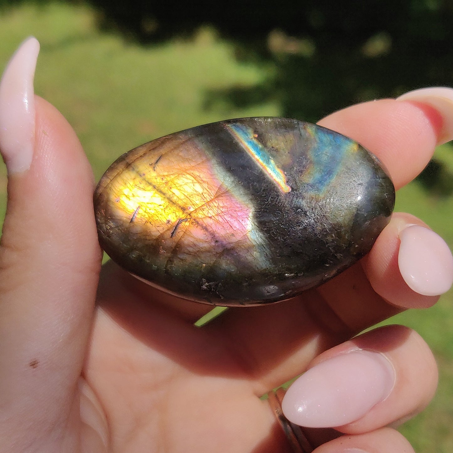 Labradorite Pocket Stone (#203)