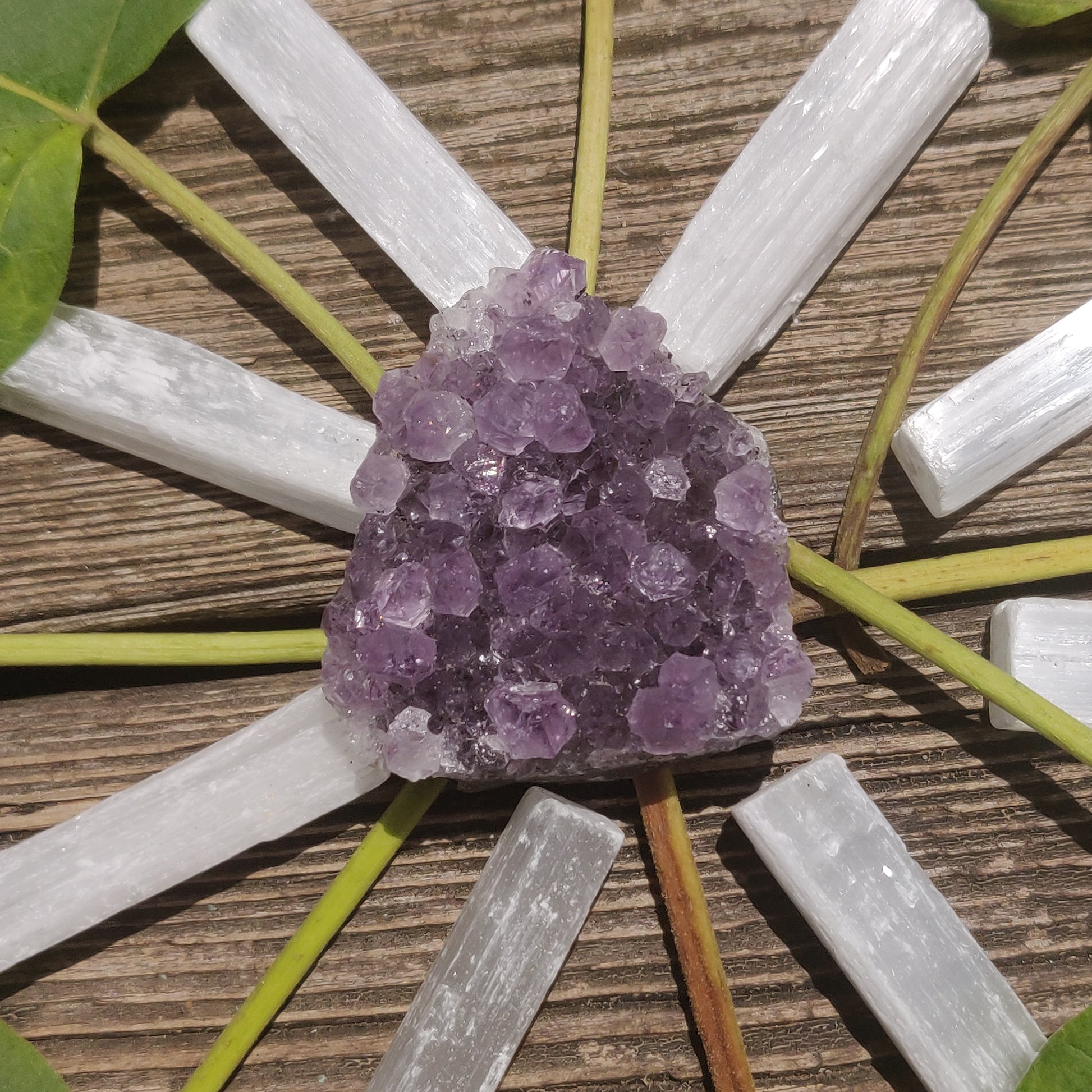 Amethyst Cluster (#5a) - Simply Affinity