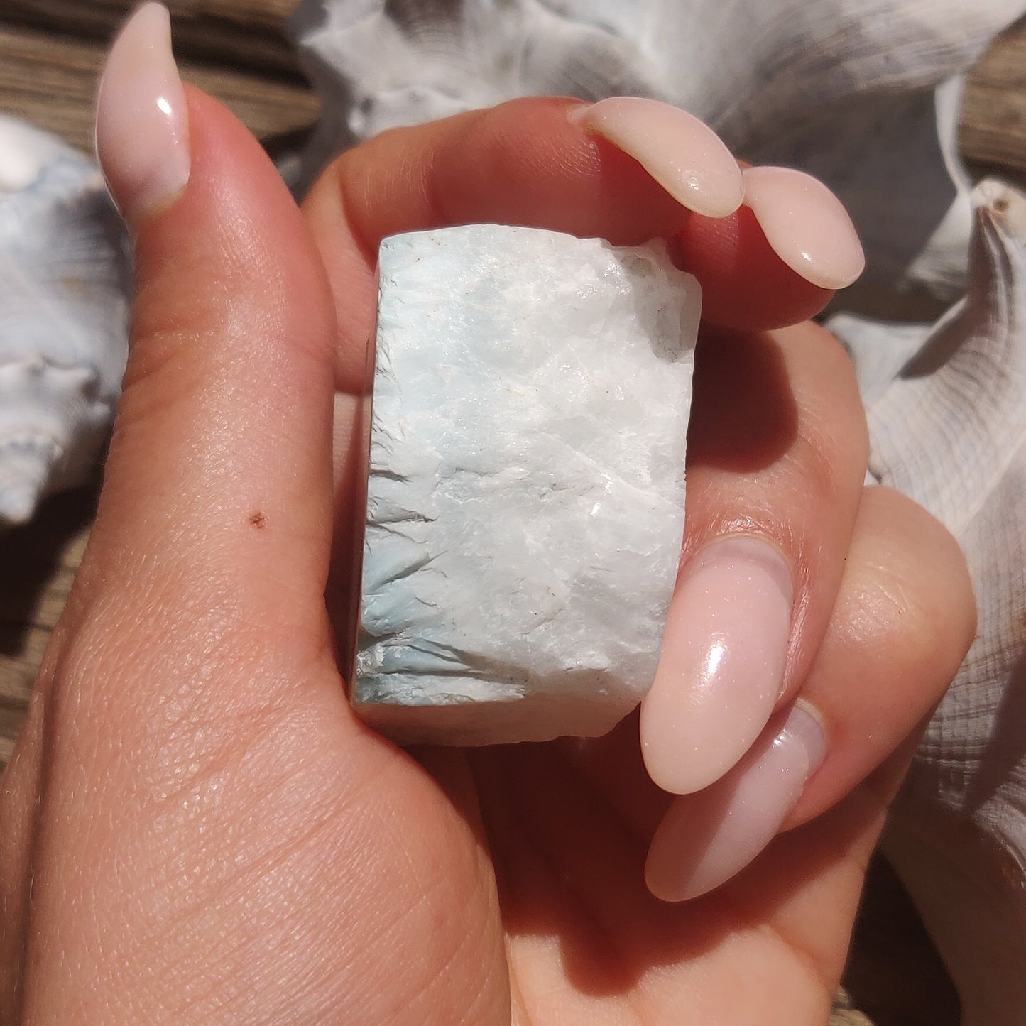 Polished Larimar Slab (#16)