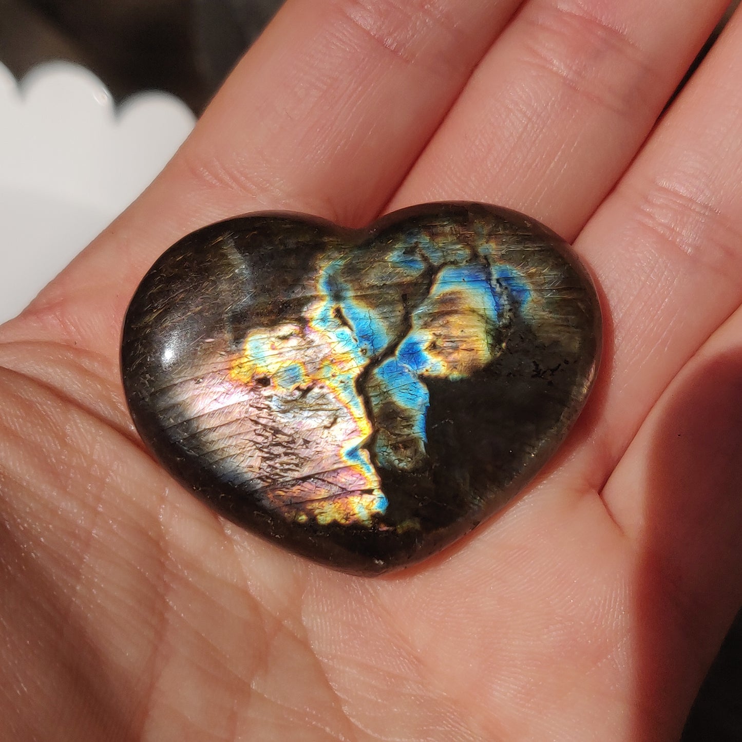 Labradorite Heart (#27) - Simply Affinity