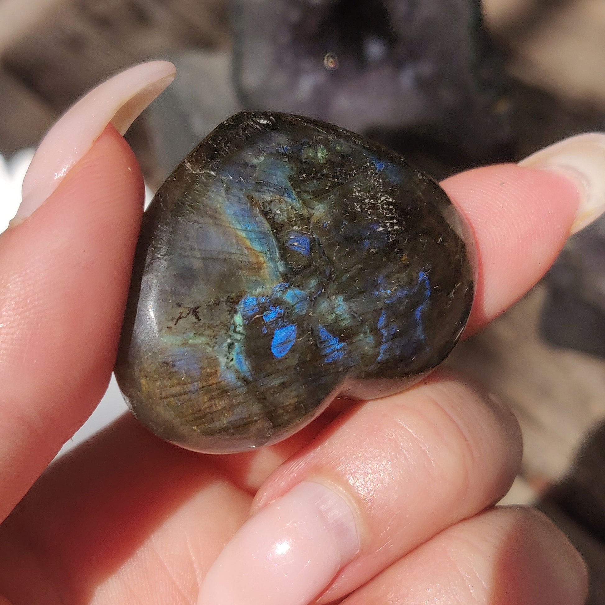 Labradorite Heart (#27) - Simply Affinity