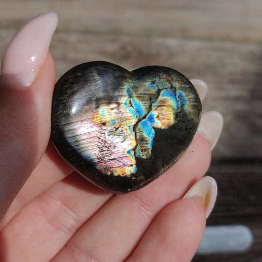 Labradorite Heart (#27) - Simply Affinity