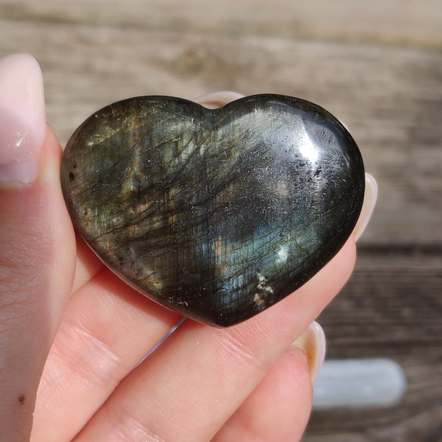 Labradorite Heart (#27) - Simply Affinity
