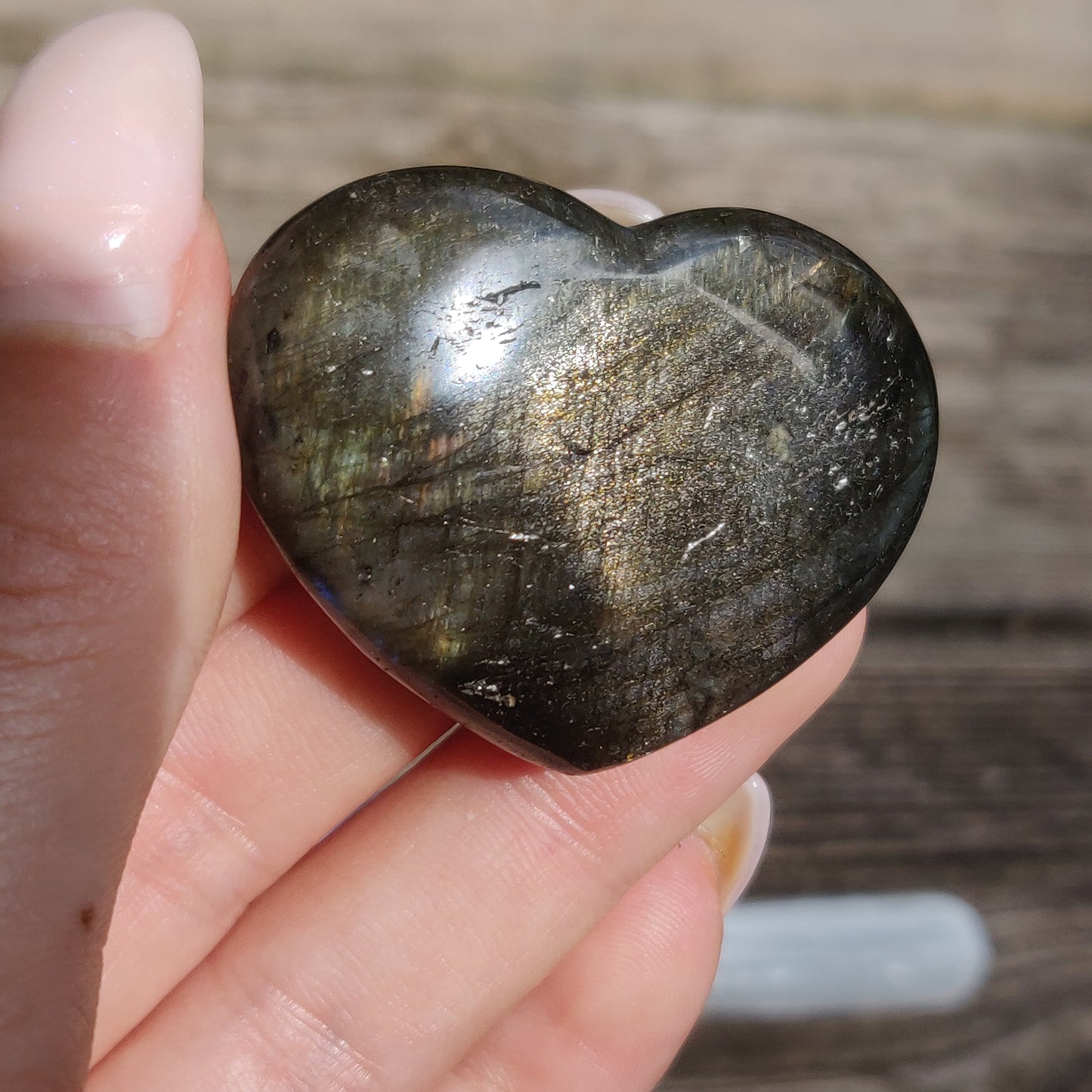 Labradorite Heart (#27) - Simply Affinity