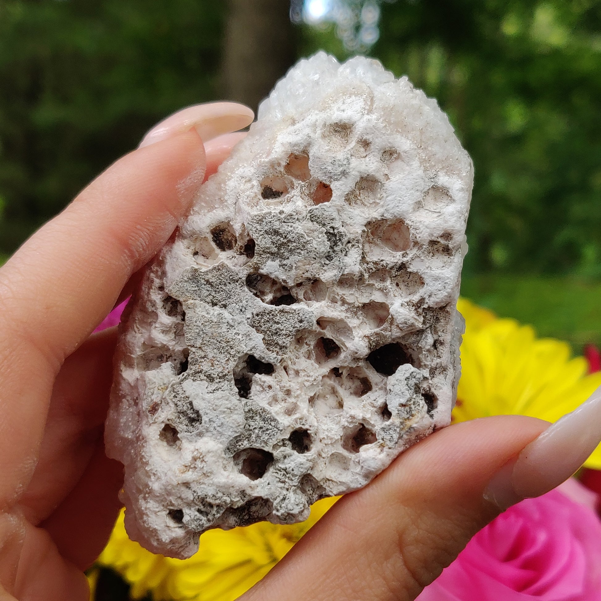 Anandalite Cluster, Natural Aurora Quartz Cluster (#5AN) - Simply Affinity