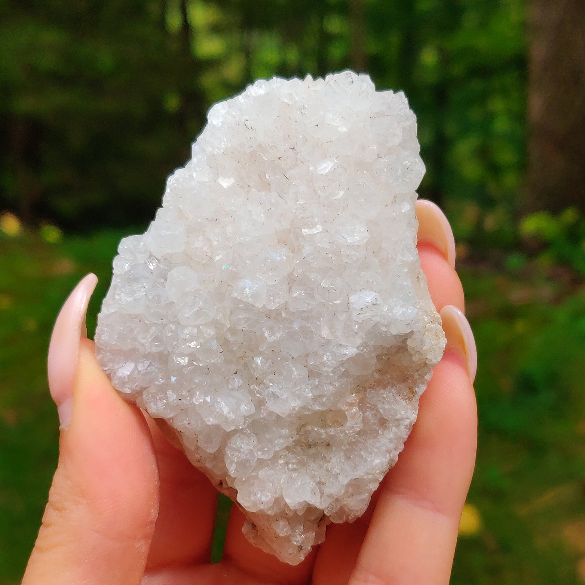Anandalite Cluster, Natural Aurora Quartz Cluster (#5AN) - Simply Affinity