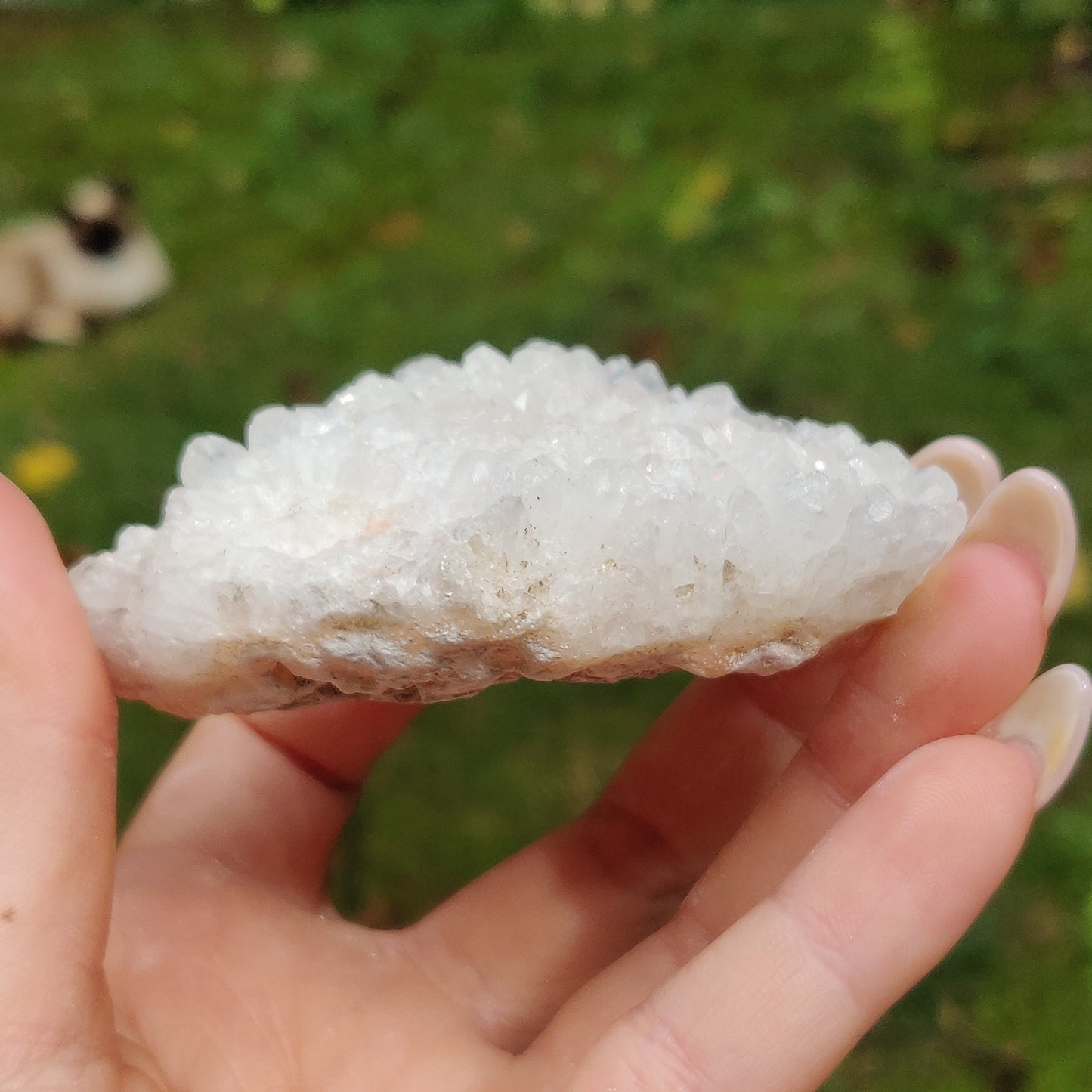 Anandalite Cluster, Natural Aurora Quartz Cluster (#5AN) - Simply Affinity