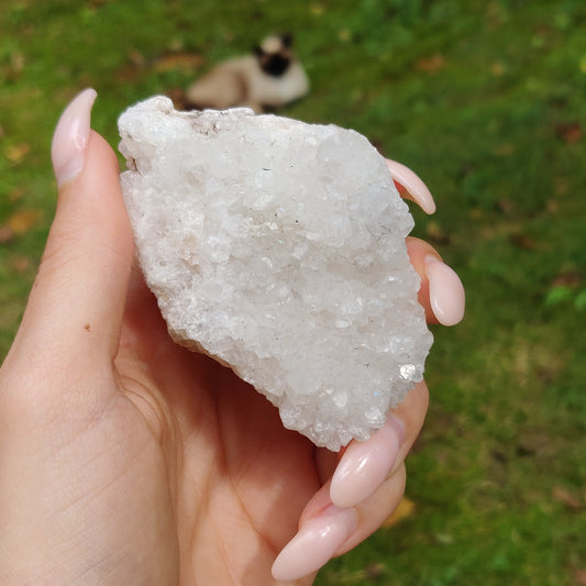 Anandalite Cluster, Natural Aurora Quartz Cluster (#5AN) - Simply Affinity