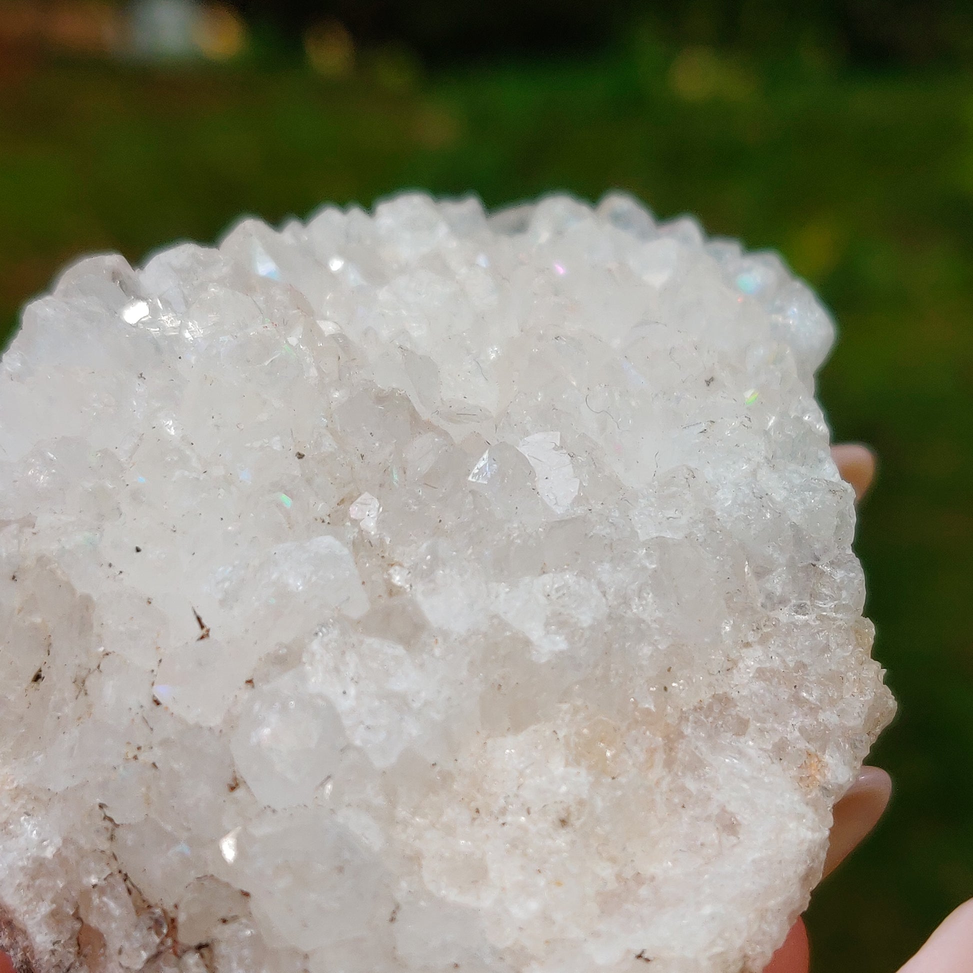Anandalite Cluster, Natural Aurora Quartz Cluster (#5AN) - Simply Affinity