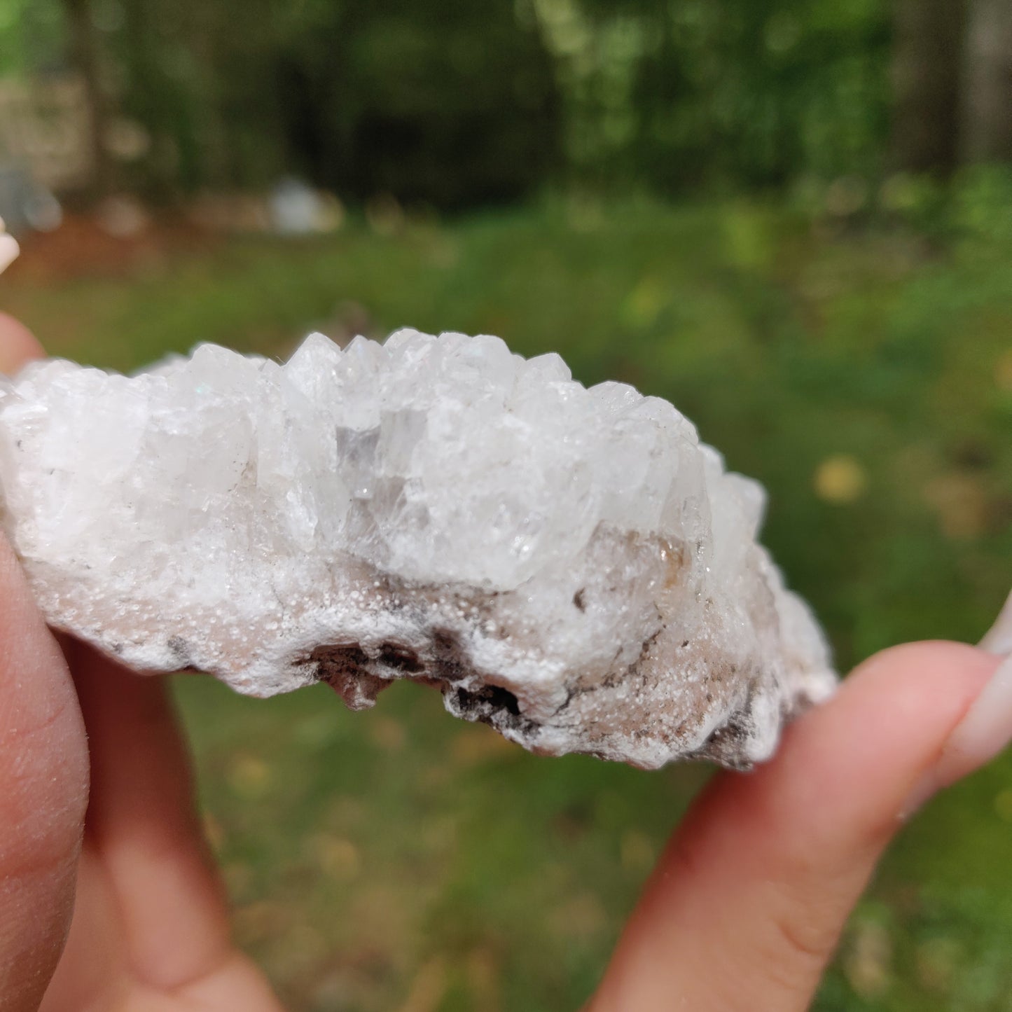 Anandalite Cluster, Natural Aurora Quartz Cluster (#5AN) - Simply Affinity