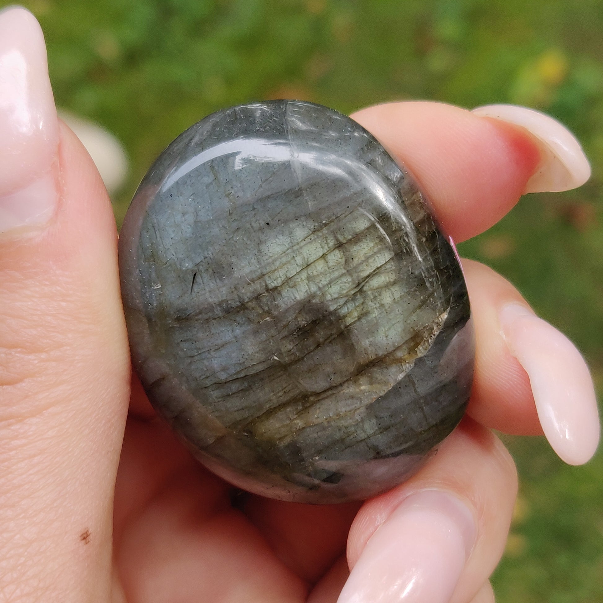 Labradorite Palm Stone (#235) - Simply Affinity