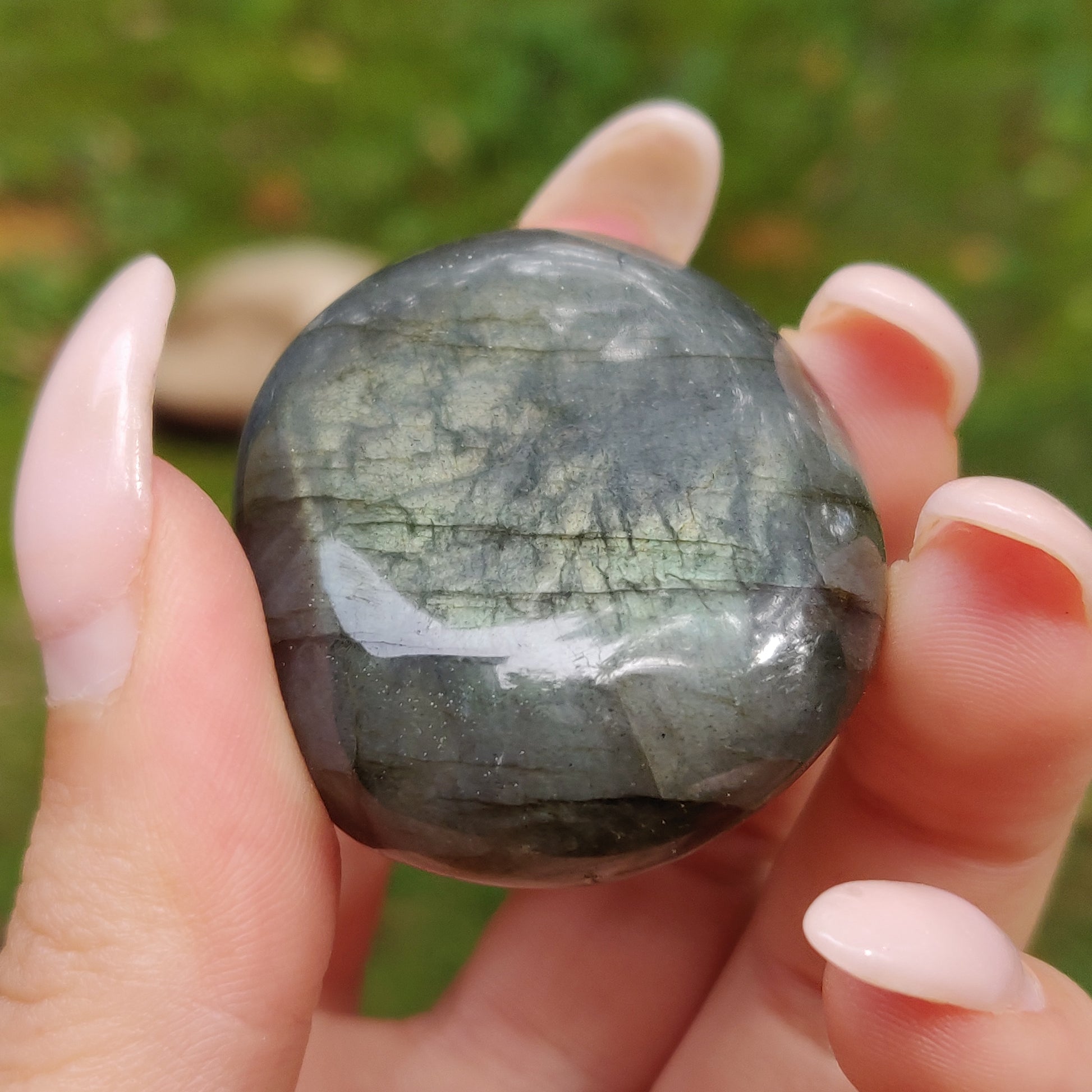 Labradorite Palm Stone (#235) - Simply Affinity
