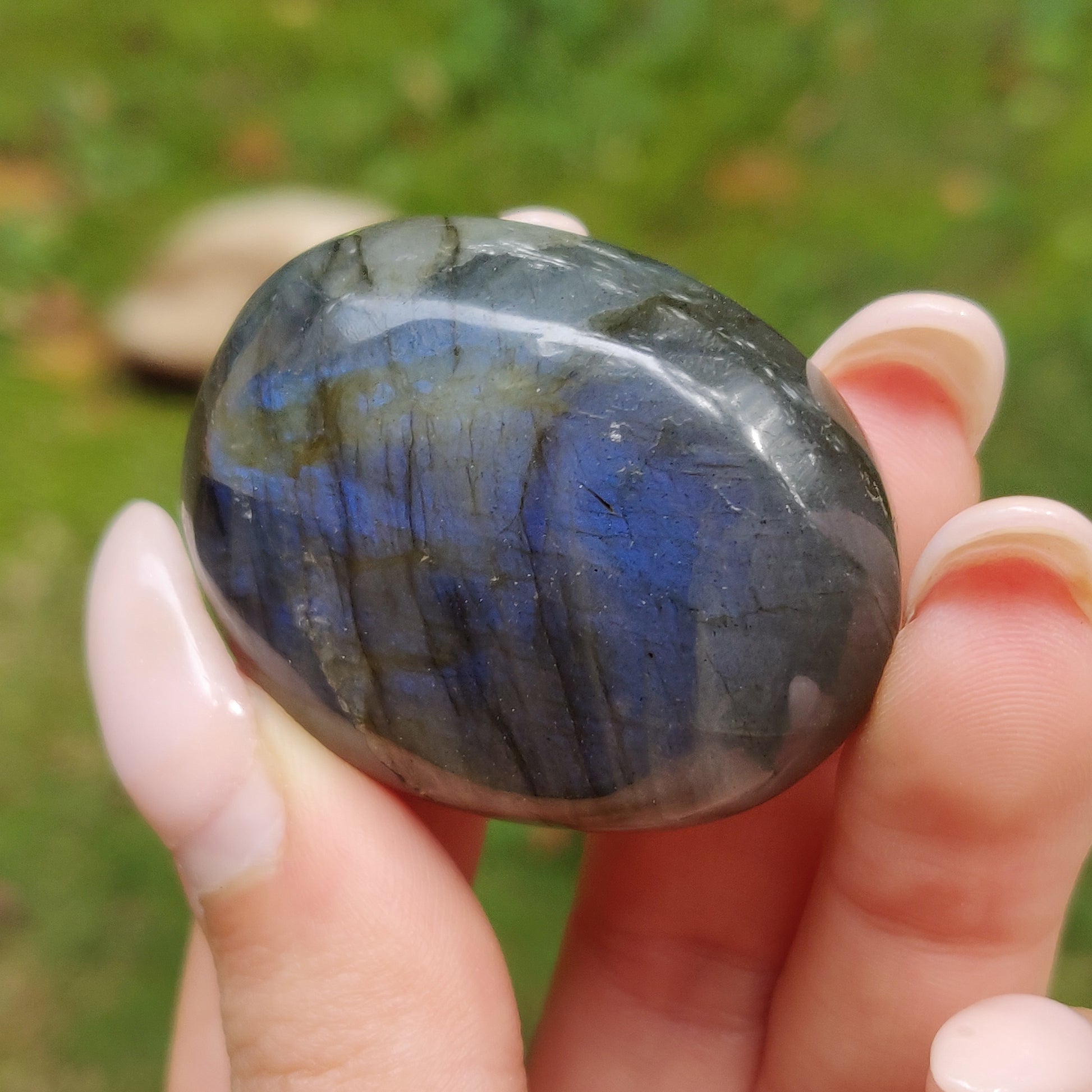 Labradorite Palm Stone (#235) - Simply Affinity