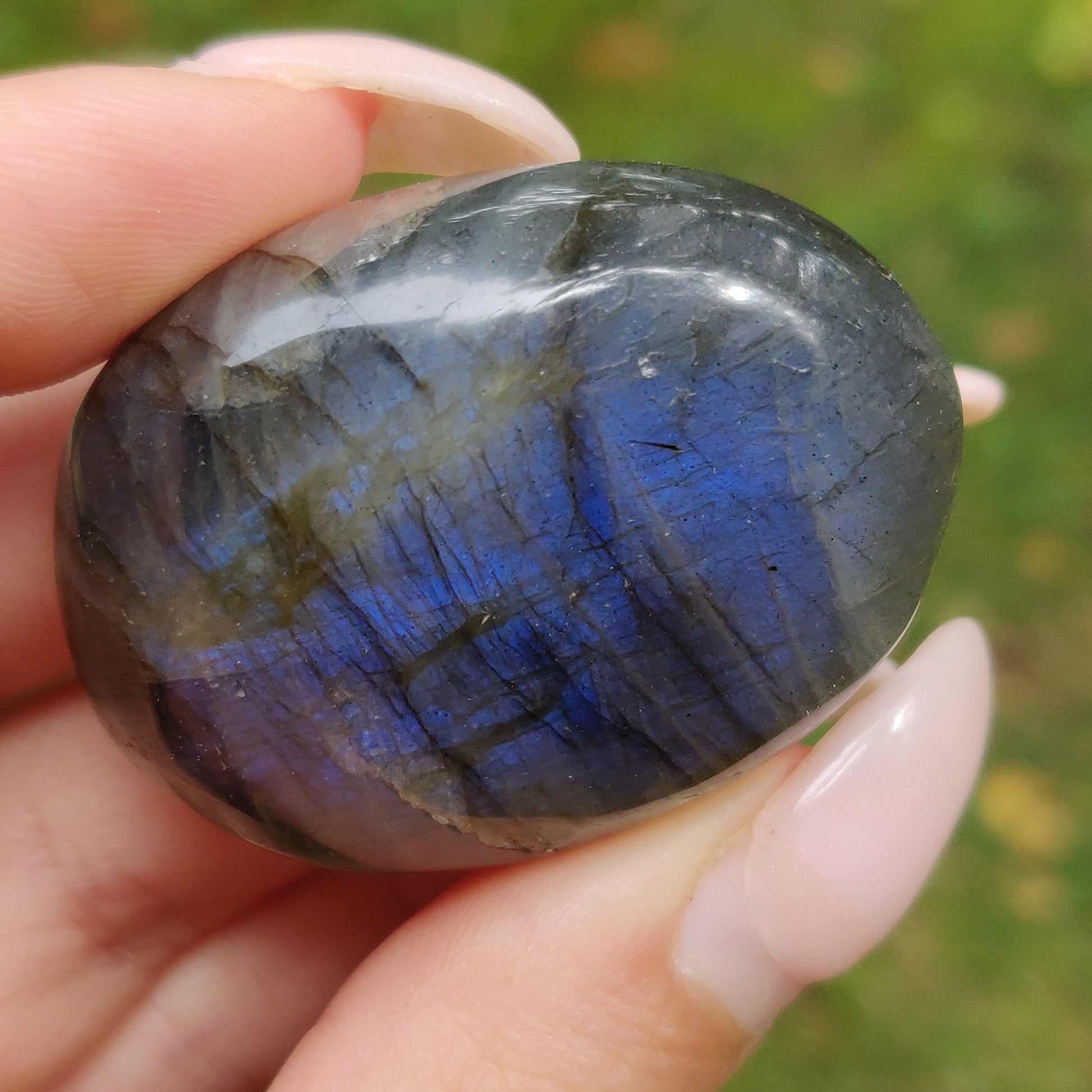 Labradorite Palm Stone (#235) - Simply Affinity