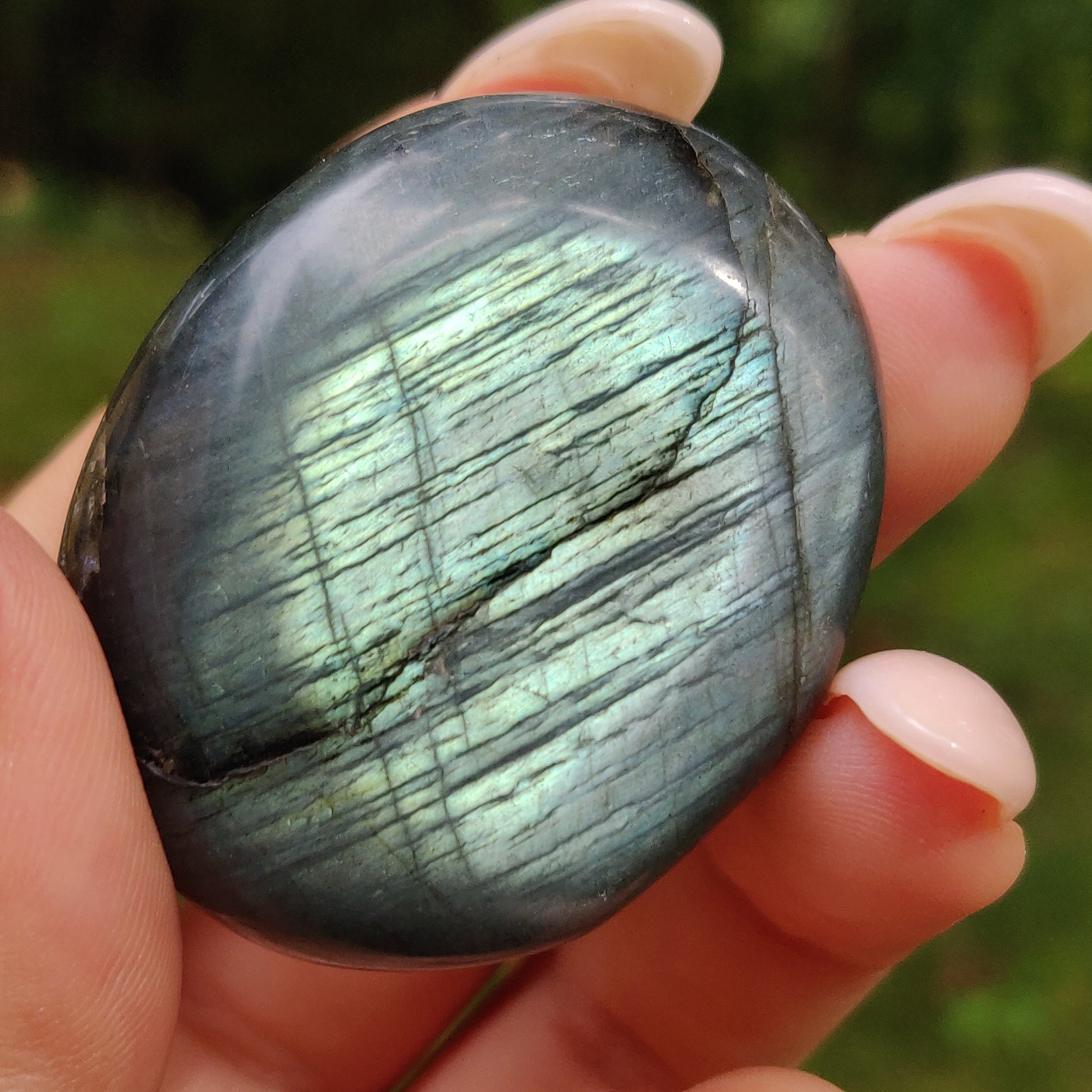 Labradorite Palm Stone (#101) - Simply Affinity