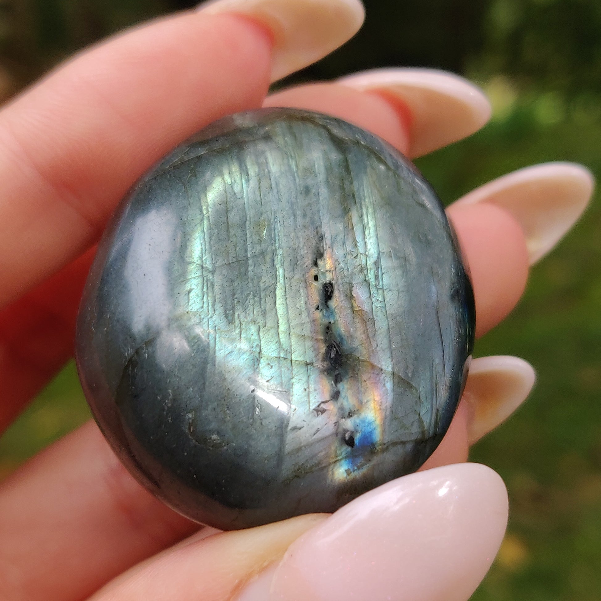 Labradorite Palm Stone (#101) - Simply Affinity