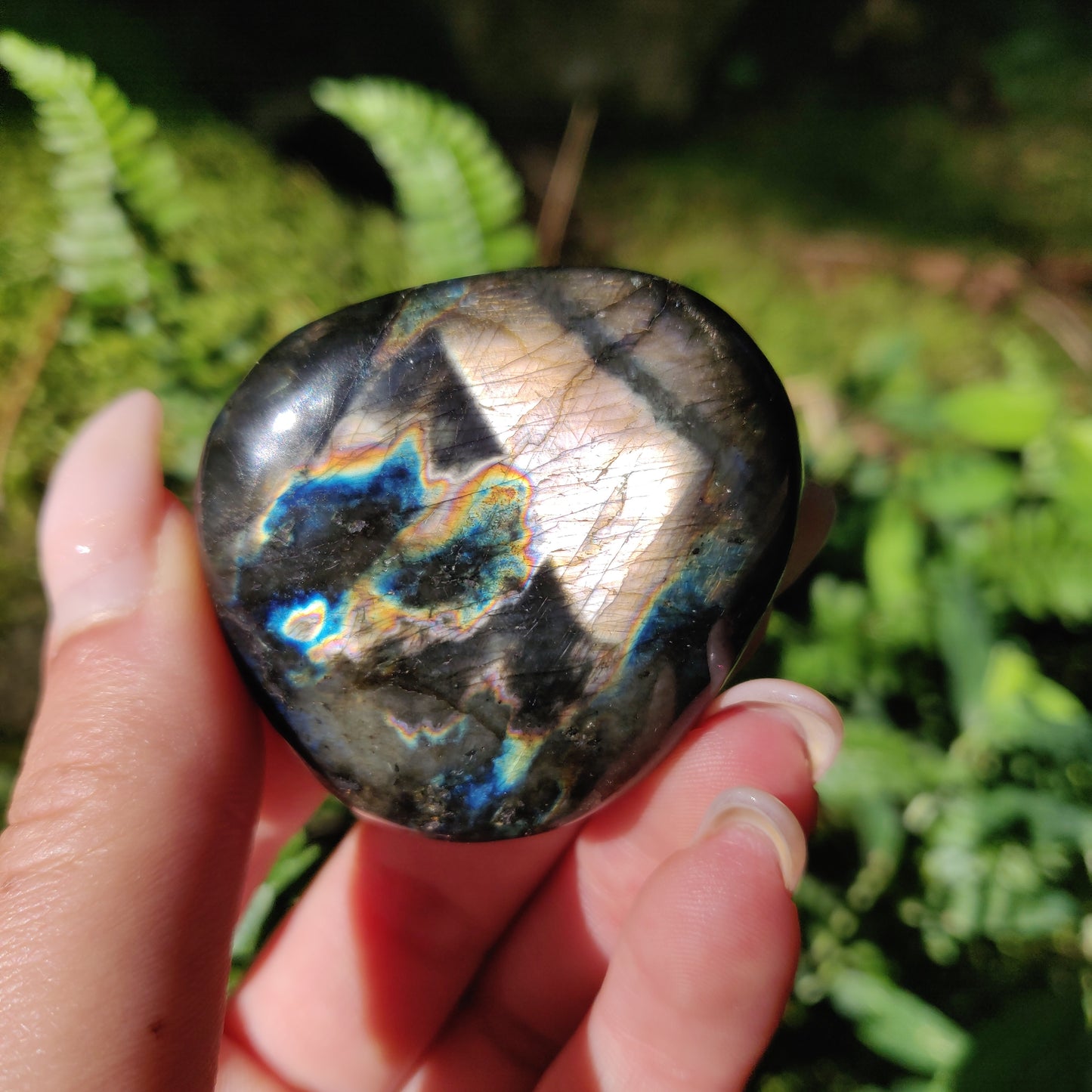 Labradorite Palm Stone (#28) - Simply Affinity