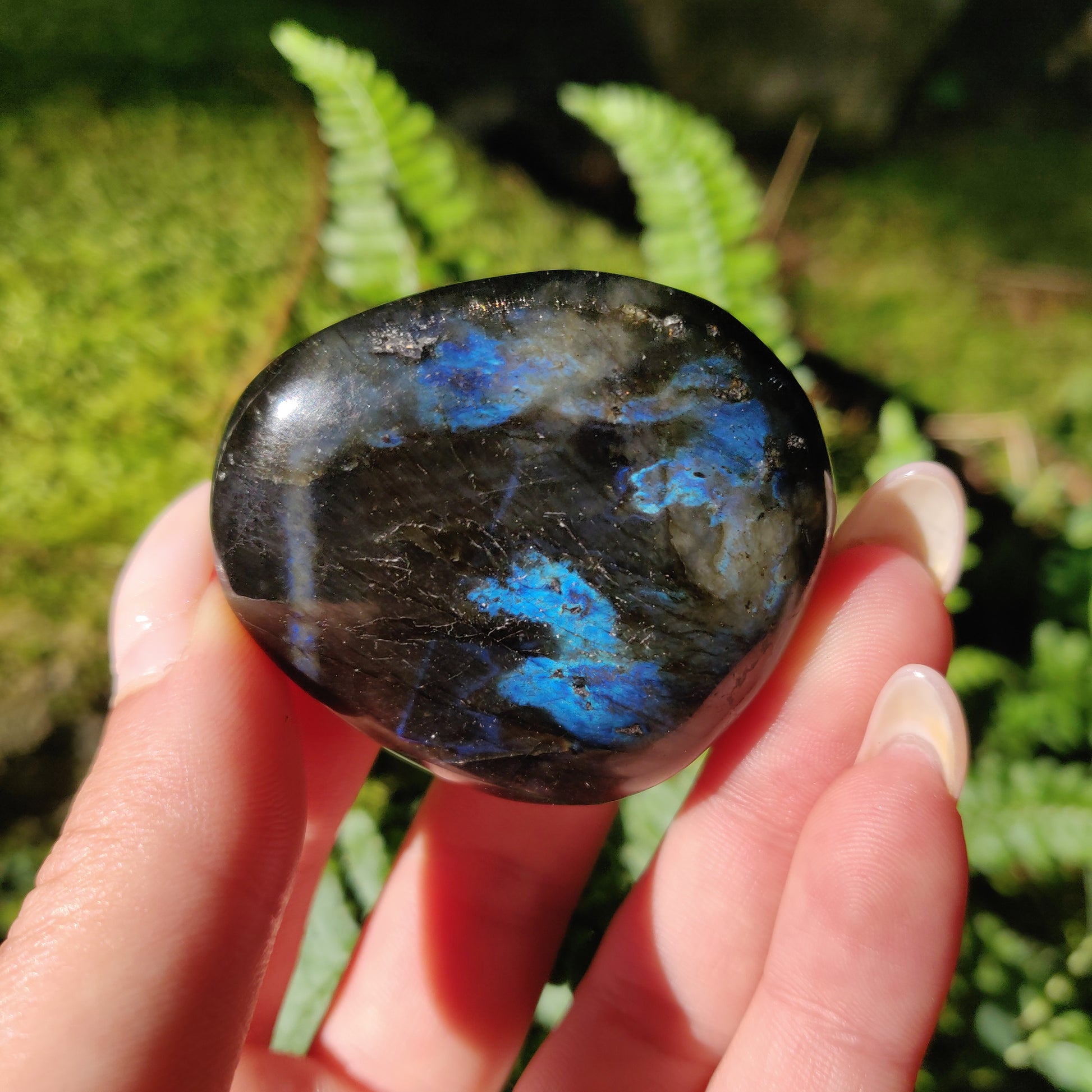 Labradorite Palm Stone (#28) - Simply Affinity