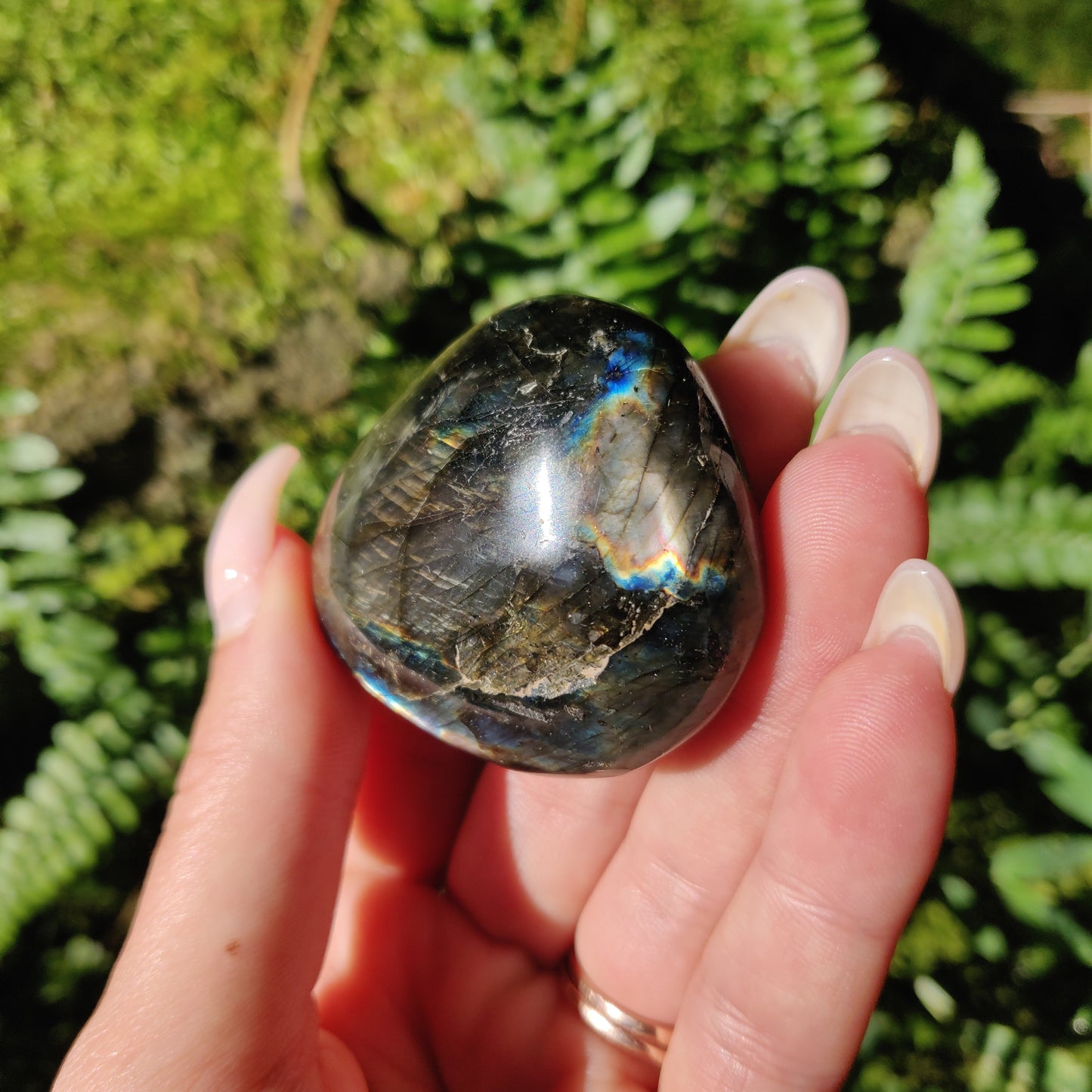 Labradorite Palm Stone (#28) - Simply Affinity