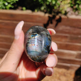 Labradorite Palm Stone (#95) - Simply Affinity