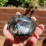 Labradorite Palm Stone (#95) - Simply Affinity