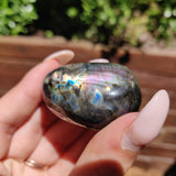 Labradorite Palm Stone (#95) - Simply Affinity